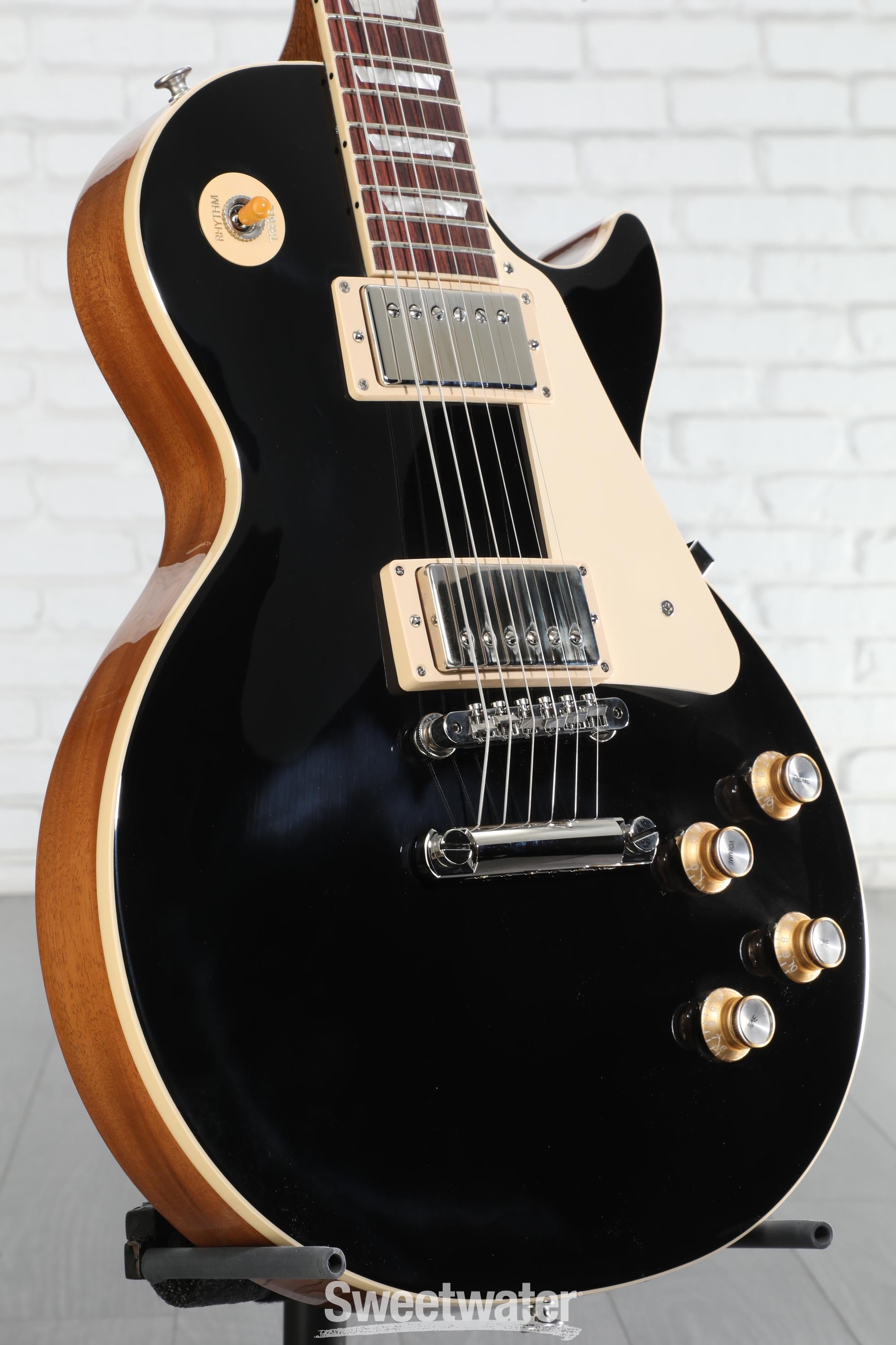 Gibson Les Paul Standard '60s Plain Top Electric Guitar - Ebony