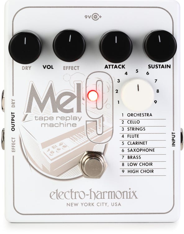 Electro-Harmonix Rerun Tape Delay Effects Pedal