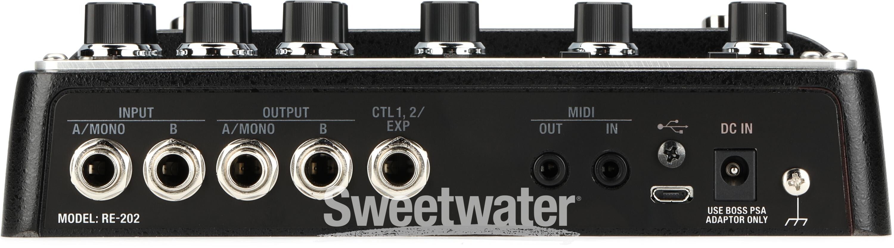 Boss RE-202 Space Echo Digital Delay Pedal | Sweetwater