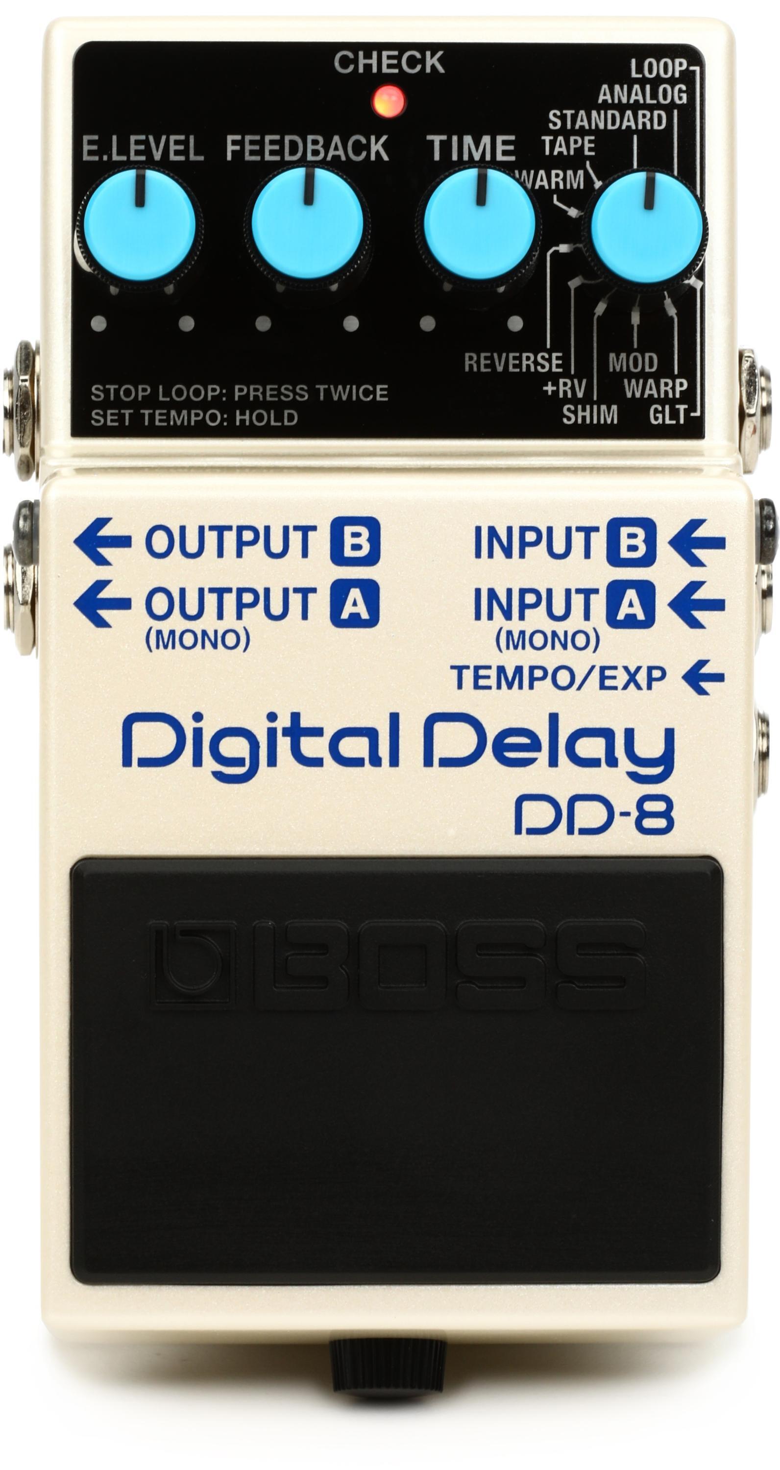 Boss DD-8 Digital Delay Pedal | Sweetwater