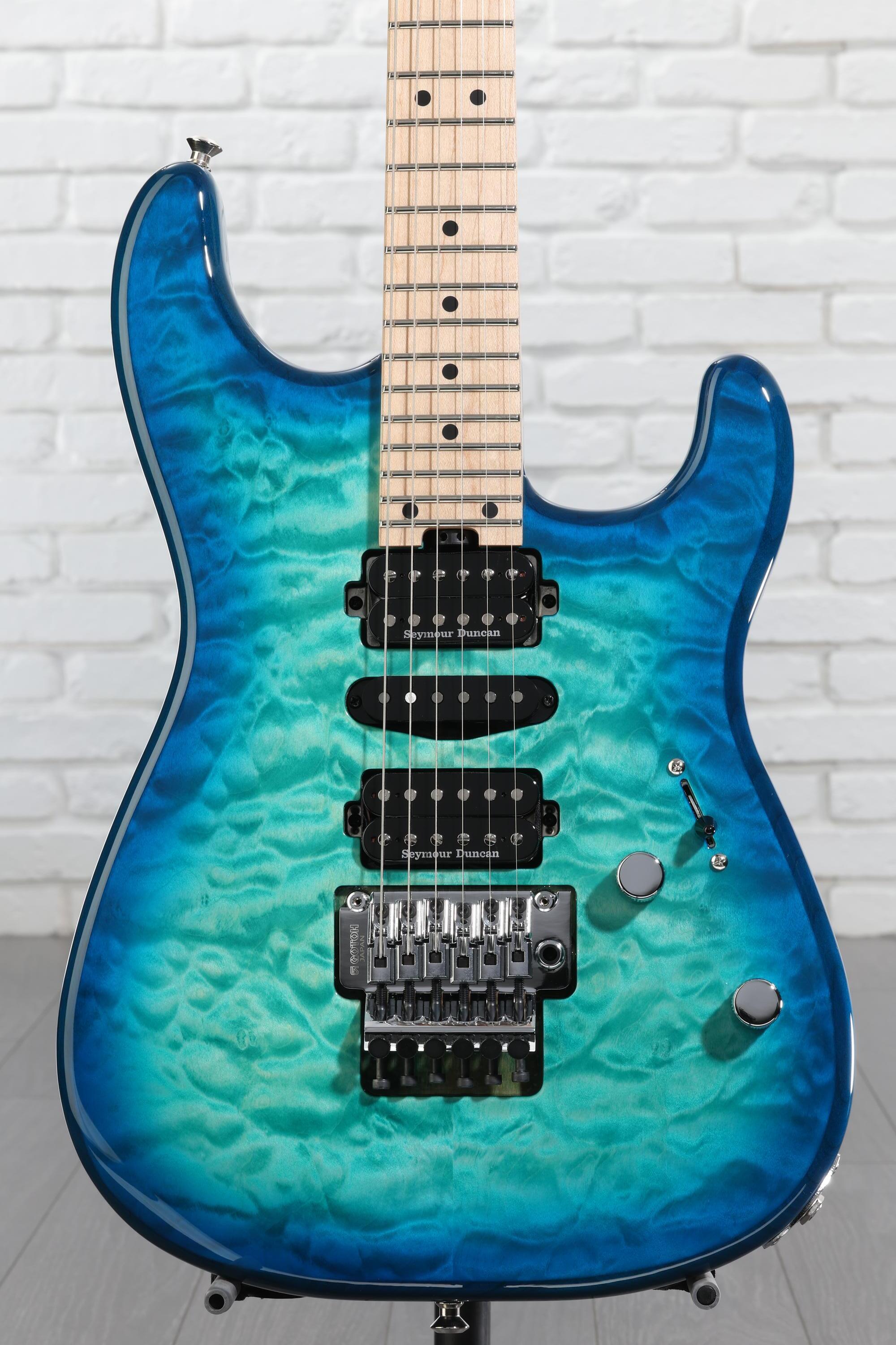 ギター Charvel MJ SAN DIMAS STYLE1 HSH FR MQM Charvel MJ San Dimas Style 1 HSH FR PF QM Midnight Glow (294