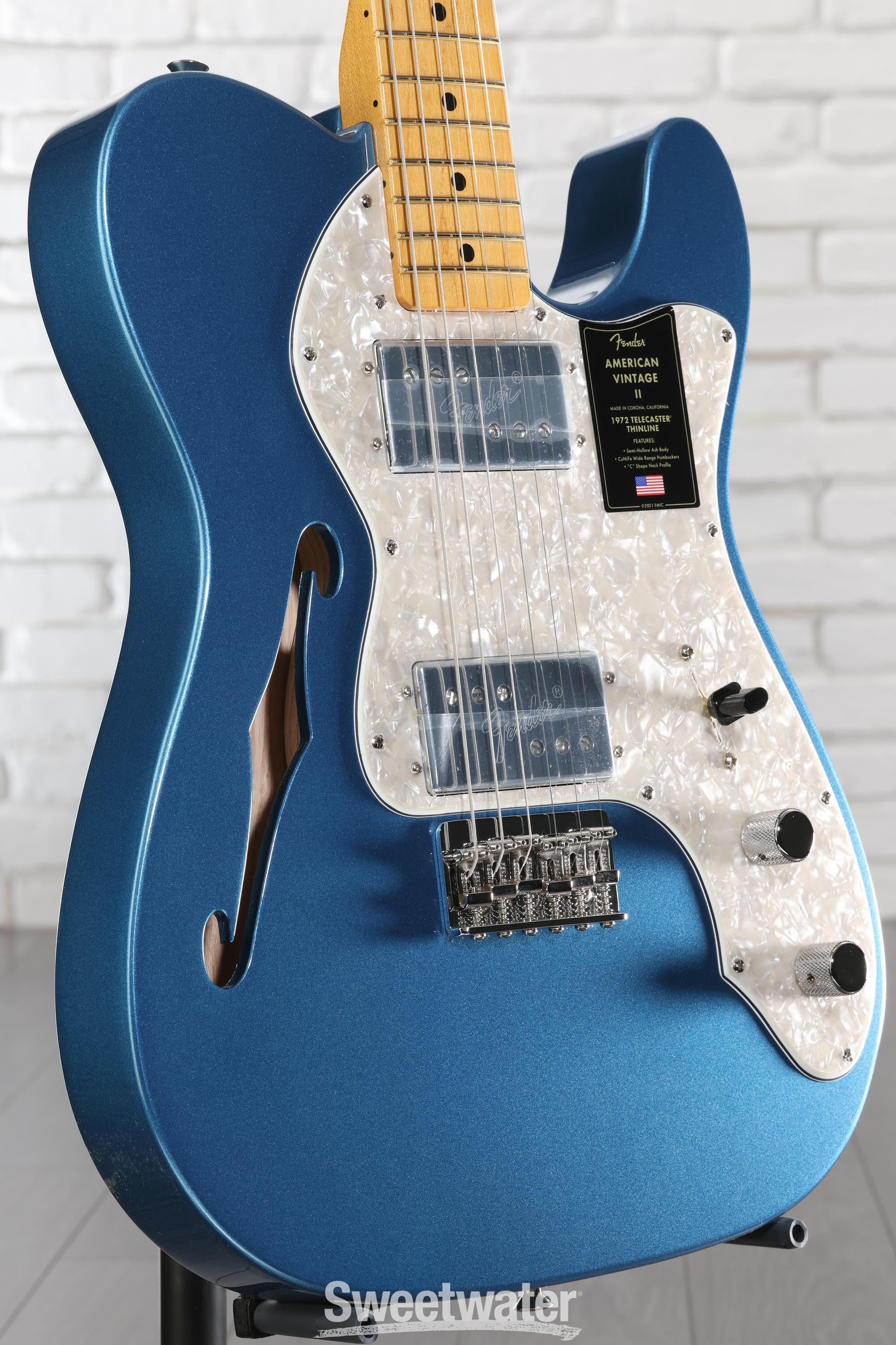 Fender American Vintage II 1972 Telecaster Thinline Electric