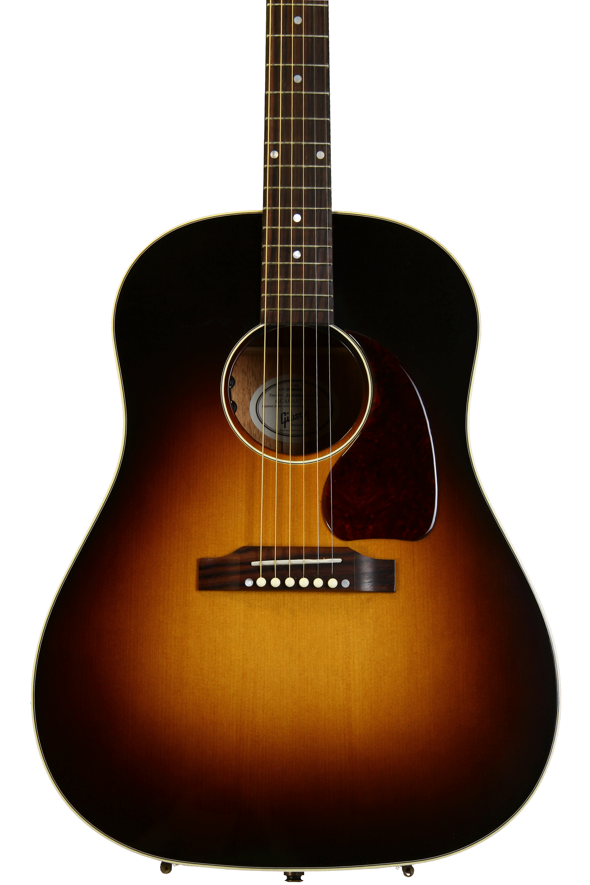 ギター Gibson J-45 Vintage Gibson J-45 '50s Faded Acoustic-Electric Guitar Vintage Sunburst
