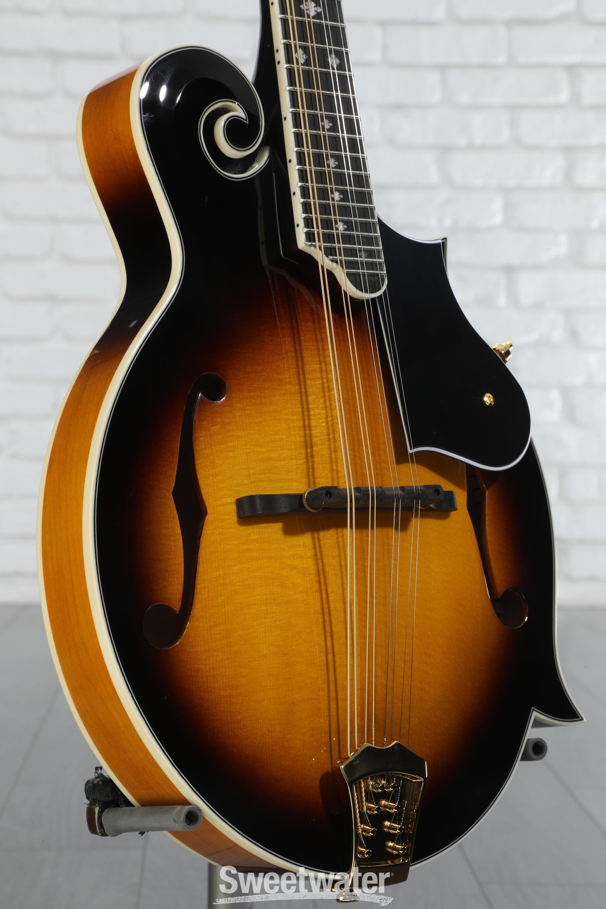 ジャンク　Washburn Americana M3E Sunburst Washburn Americana M3SWE Mandolin - Transparent Wine Red