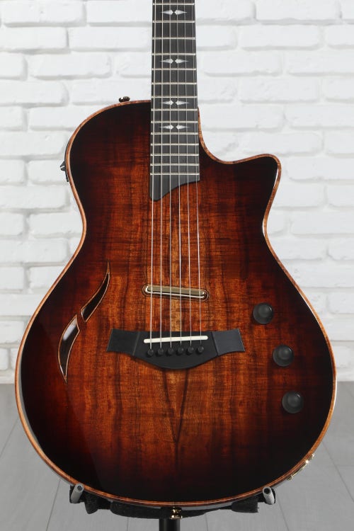 Taylor T5z Custom Koa Hollowbody Electric Guitar - Shaded Edge Burst