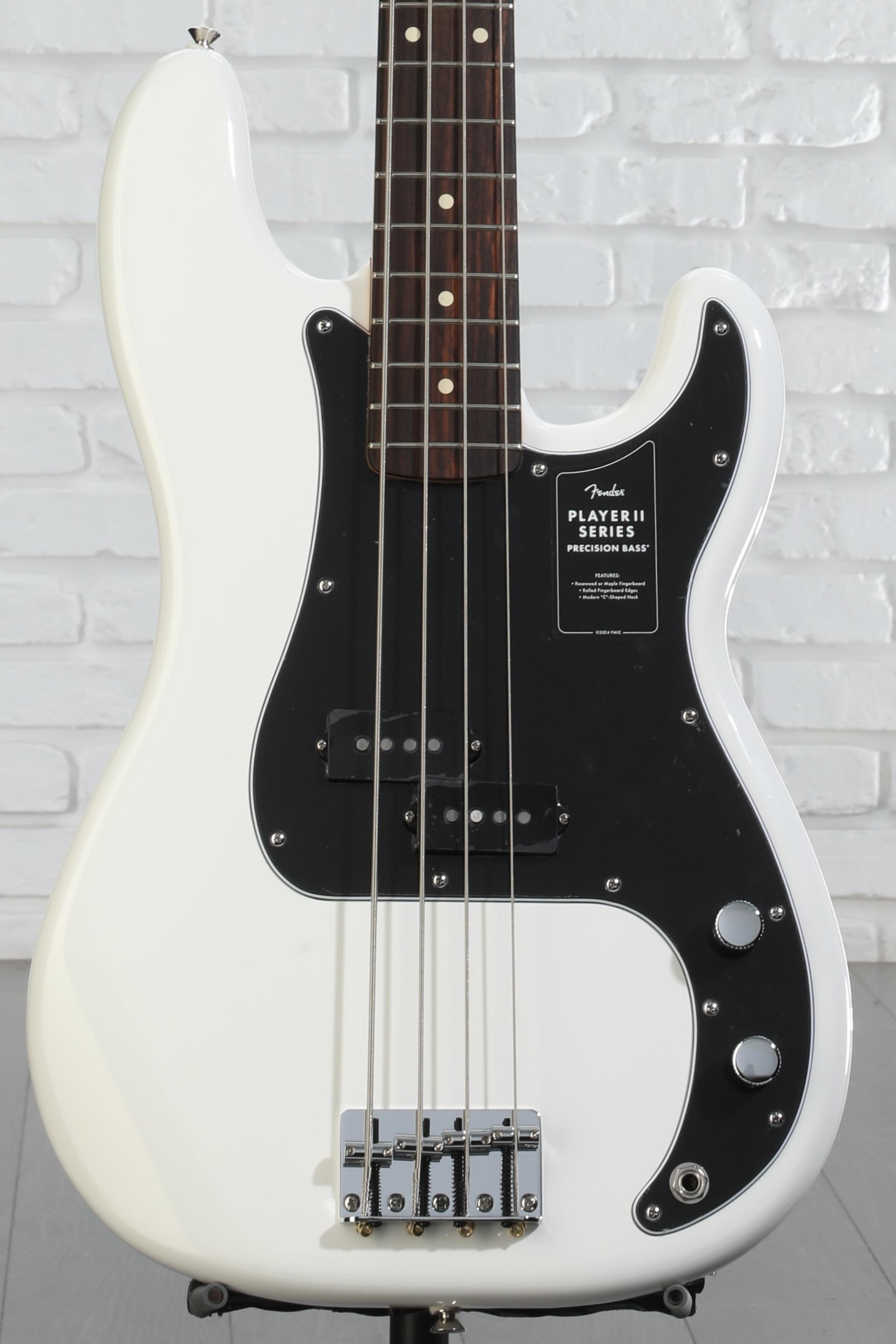 Fender Player II Precision Bass - Polar White | Sweetwater