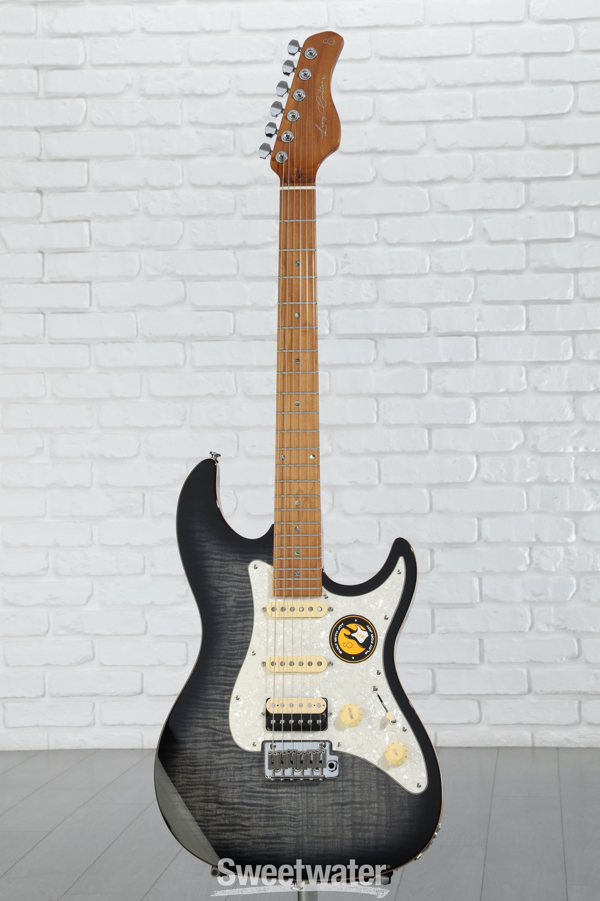 ファッション通販 安い FM S7 Carlton Larry Sire Electric Black Transparent - Guitar ギター