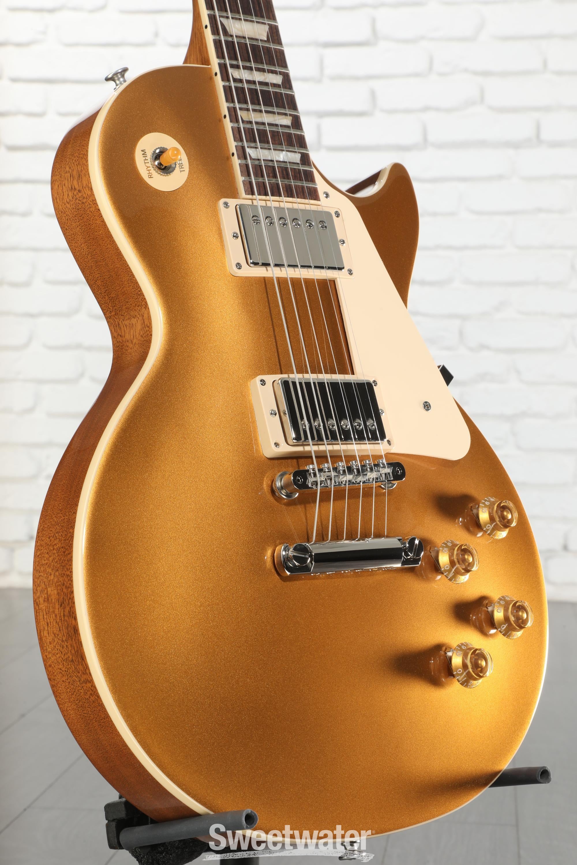 Gibson Les Paul Standard '50s Electric Guitar - Gold Top | Sweetwater