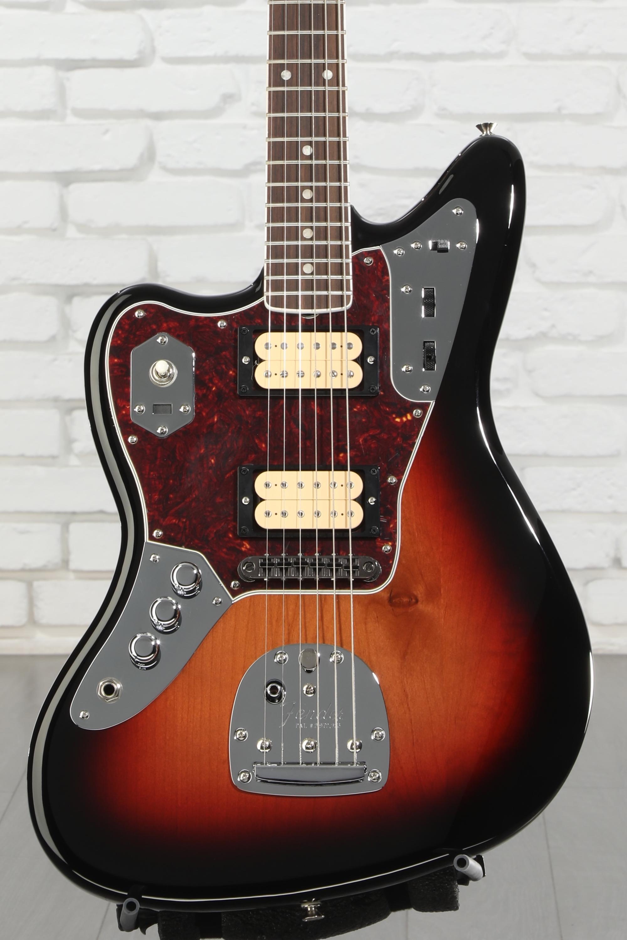 Fender Kurt Cobain Jaguar Left-handed - 3-Tone Sunburst with