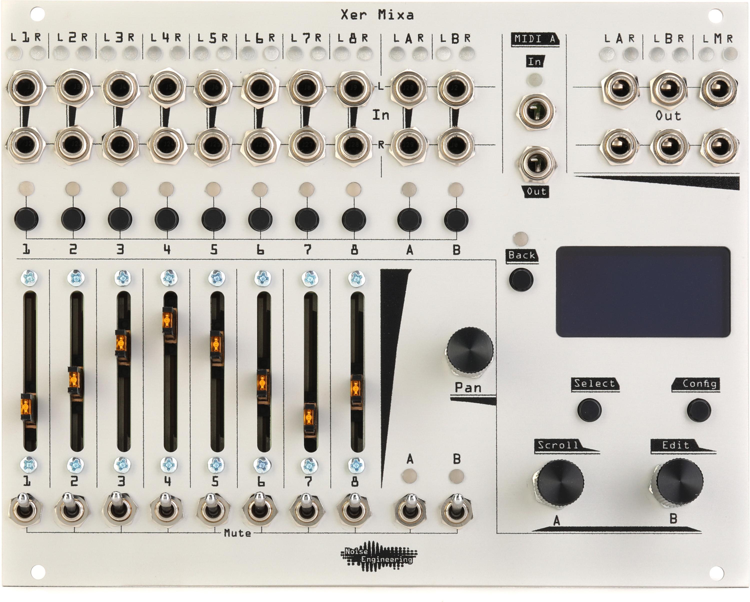 Noise Engineering Xer Mixa Stereo Mixer Eurorack Module