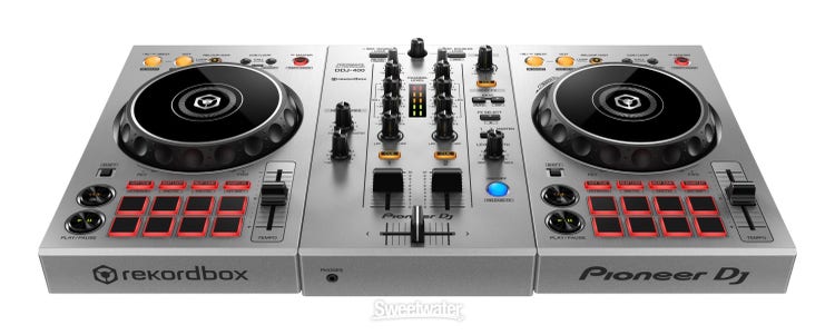 482 mm Pioneer DJ DDJ-400 2-Deck Rekordbox DJ Controller (Open Box
