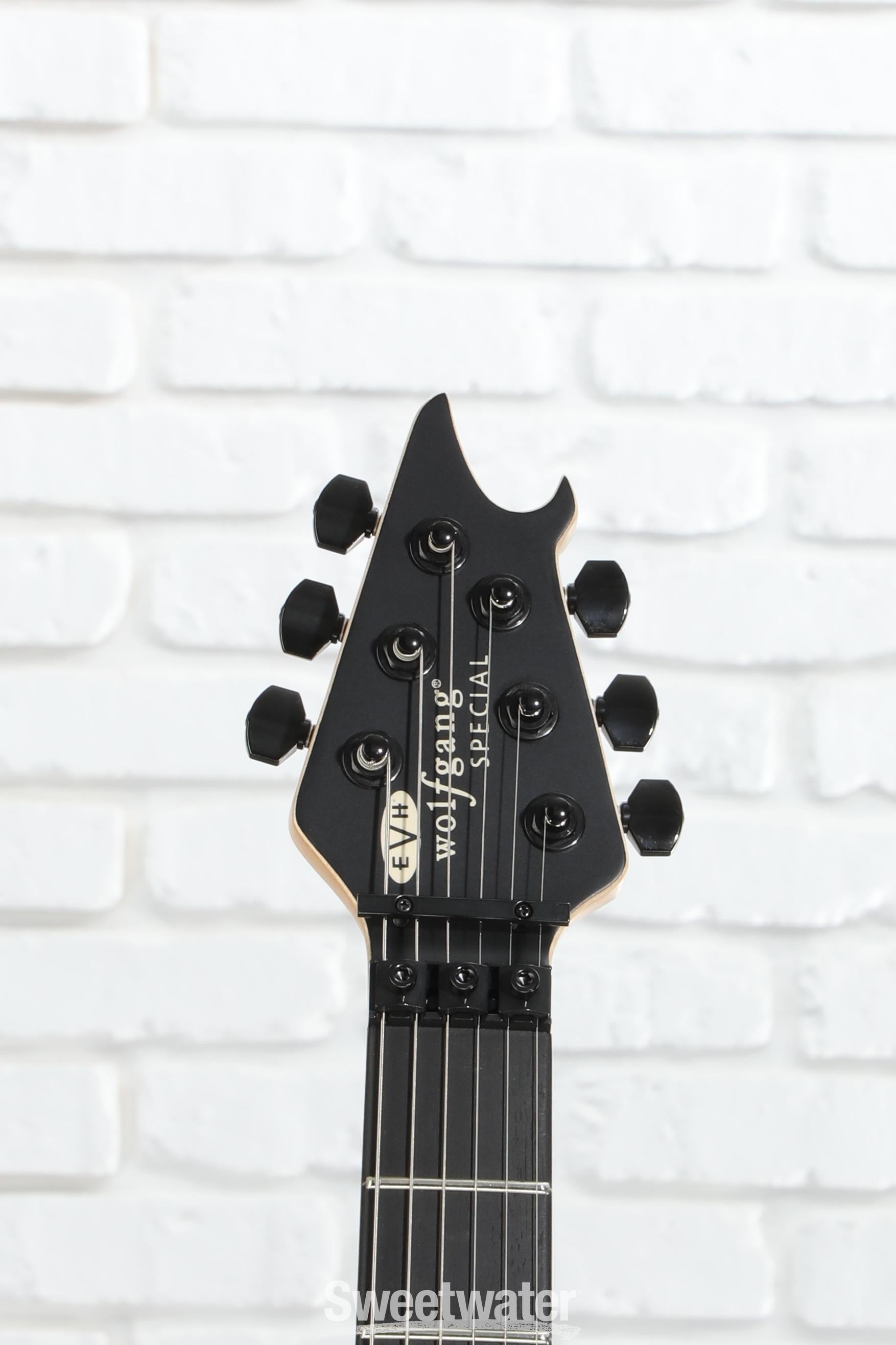EVH Wolfgang Special Electric Guitar - Stealth Black | Sweetwater