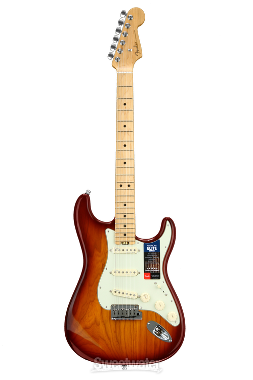 Fender American Elite Stratocaster - Tobacco Sunburst with Maple Fingerboard