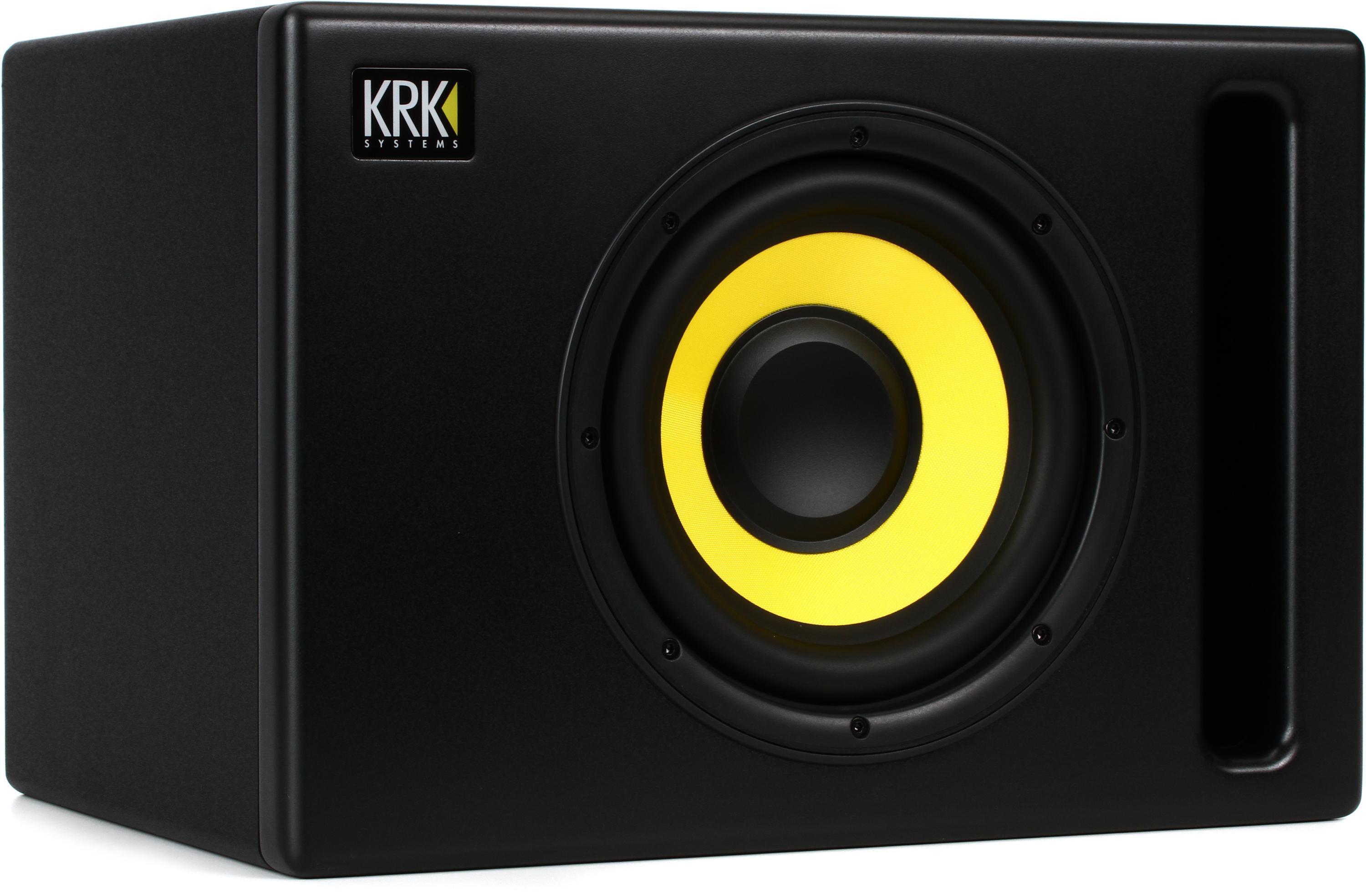 Bundled Item: KRK S8.4 8 inch Powered Studio Subwoofer