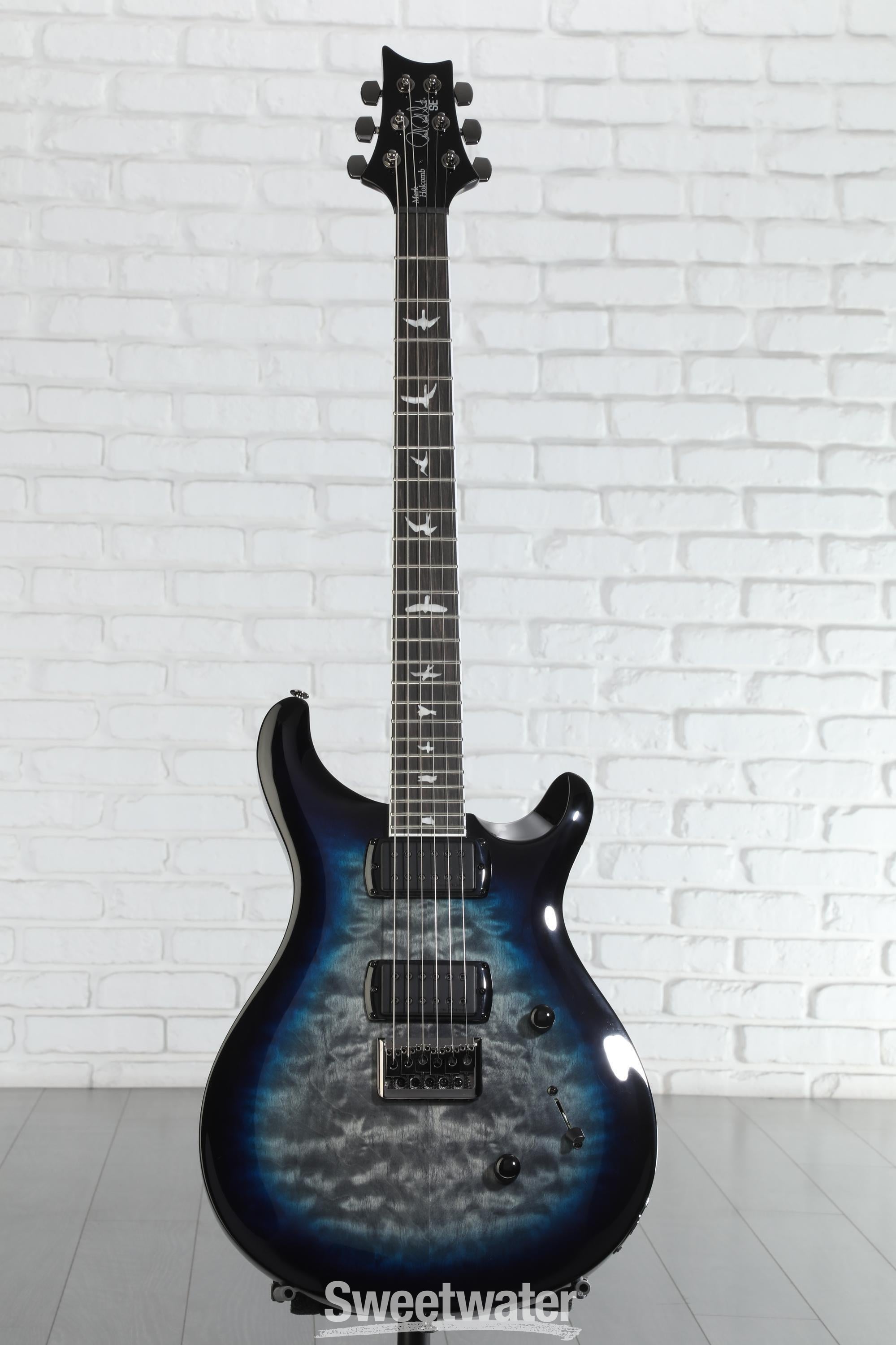 PRS SE Mark Holcomb Signature Electric Guitar - Holcomb Blue Burst