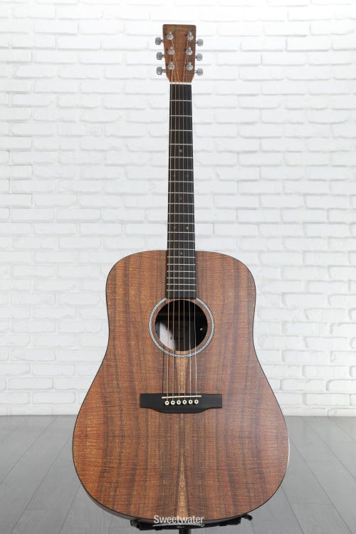 Martin D-X1E Koa Acoustic-electric Guitar - Figured Koa