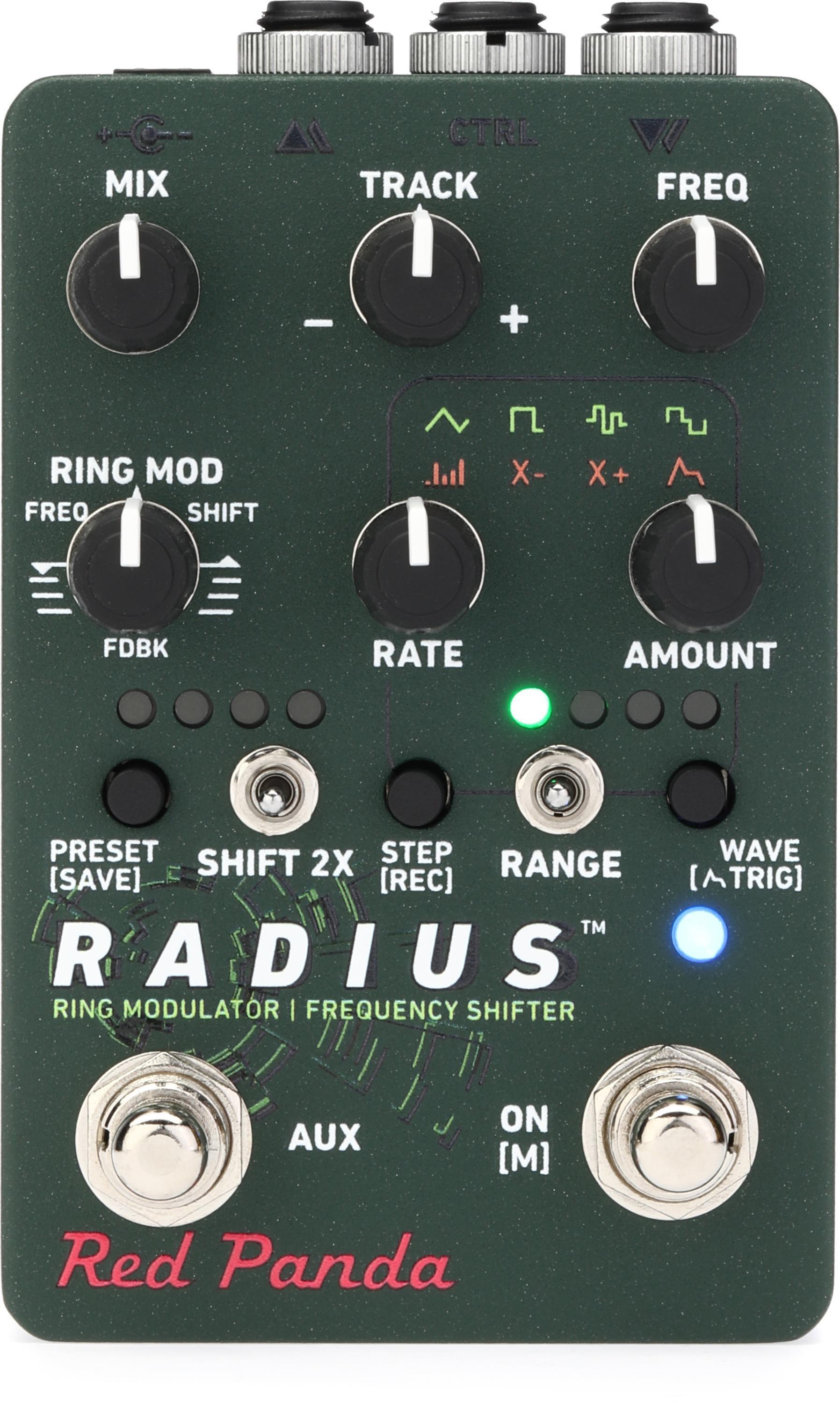 Red Panda Radius Ring Modulator/Frequency Shifter Pedal