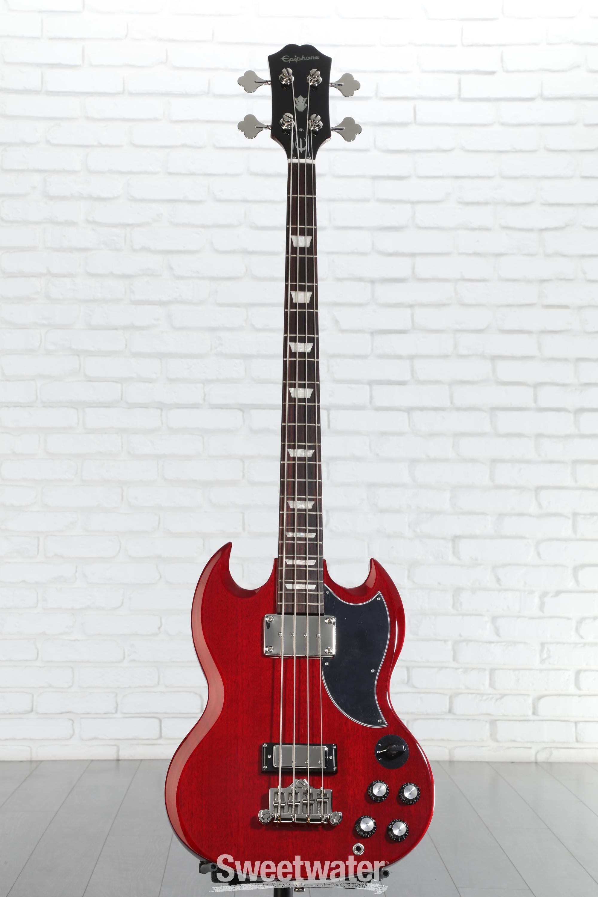 Epiphone EB-3 Bass Guitar - Cherry | Sweetwater