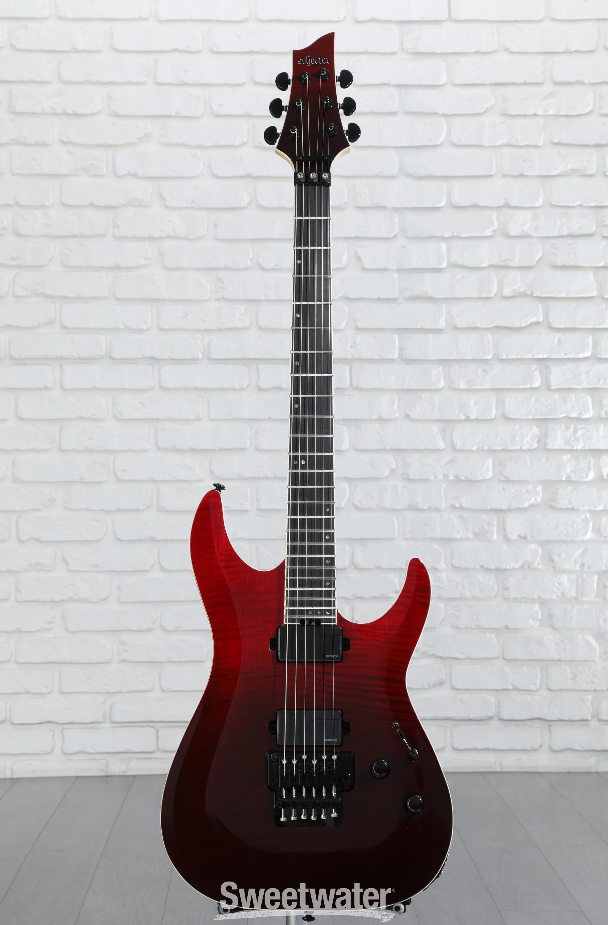 ギター SCHECTER C-1 ELITE Schecter C-1 FR SLS Elite Electric Guitar - Blood Burst