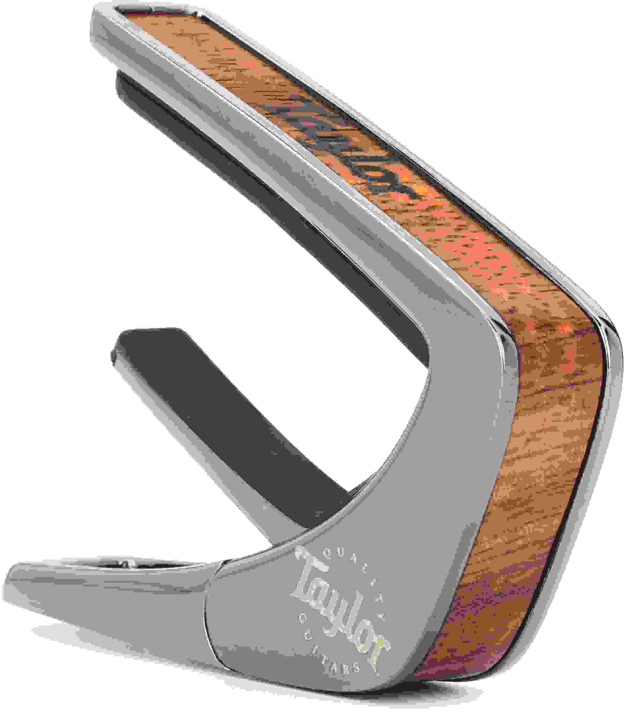 Thalia Taylor Officially Licensed Capo - Black Chrome Koa with Black Logo