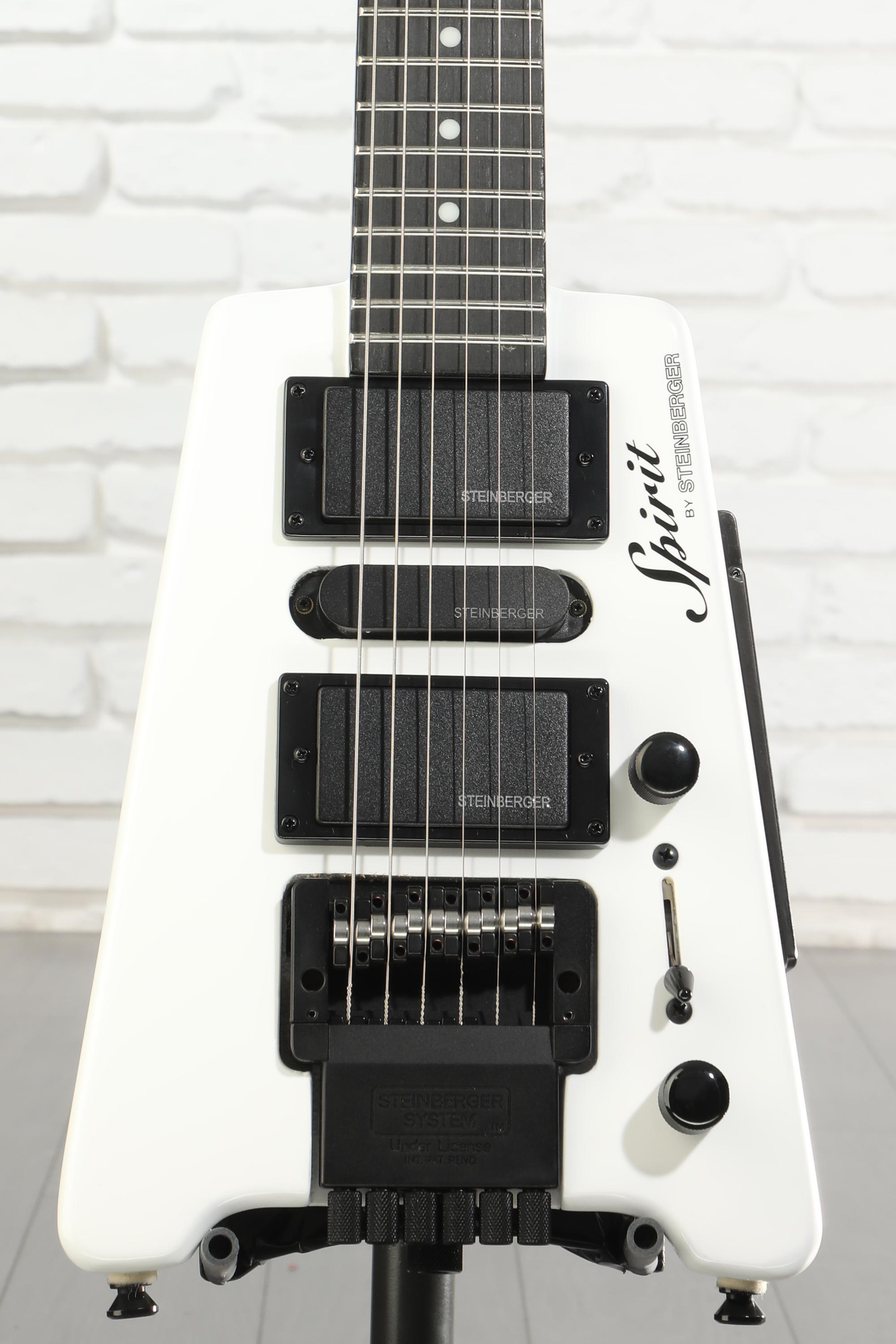 Steinberger Spirit GT-PRO Deluxe Electric Guitar - White | Sweetwater