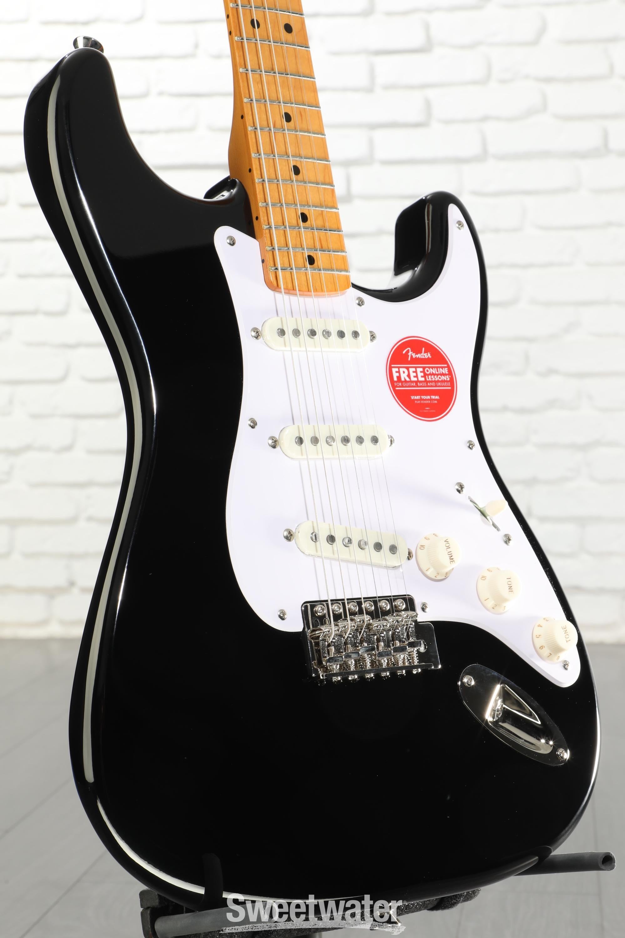 Squier Classic Vibe '50s Stratocaster - Black | Sweetwater