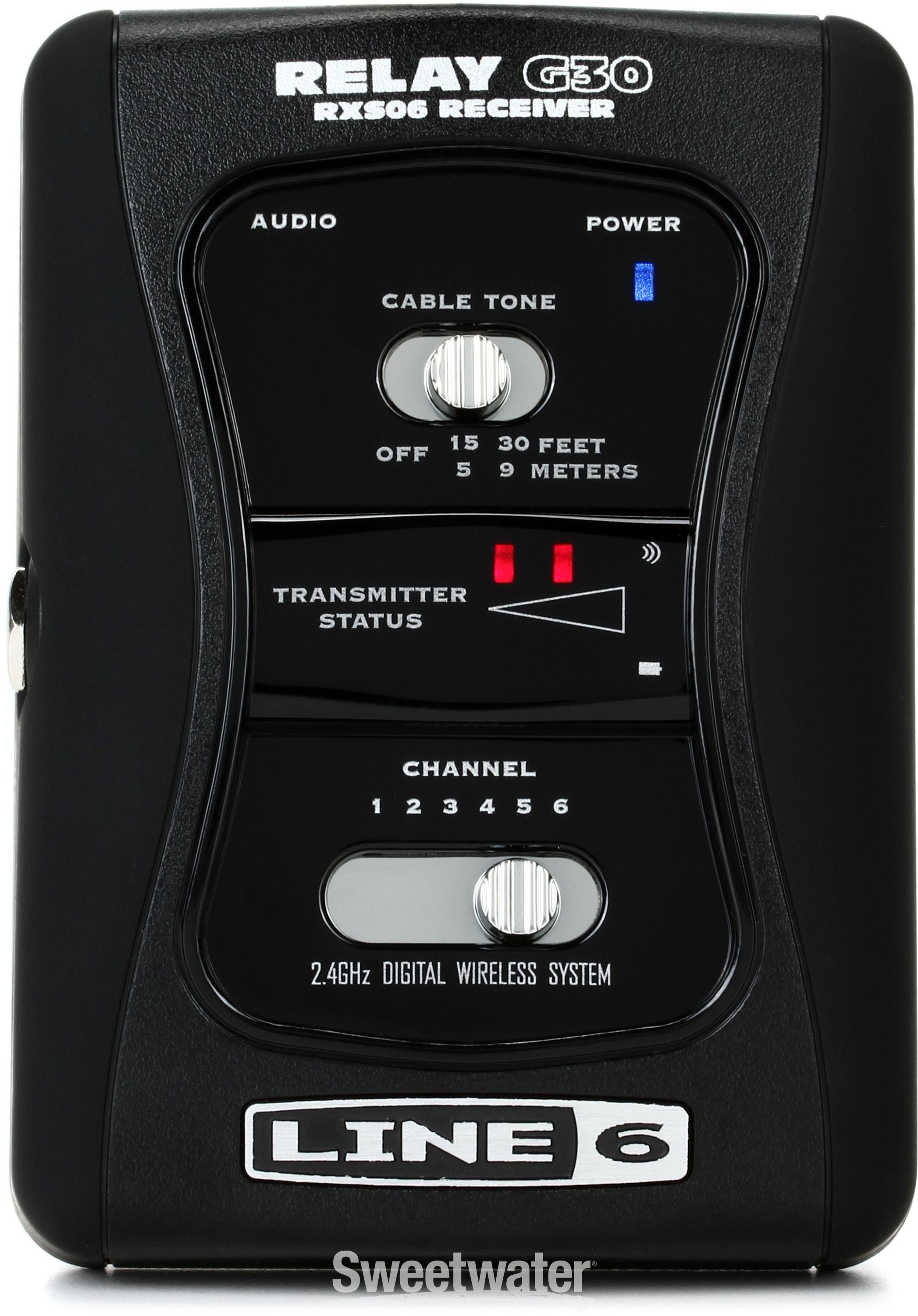 Line Relay G30 Digital Wireless Guitar System Reviews Sweetwater