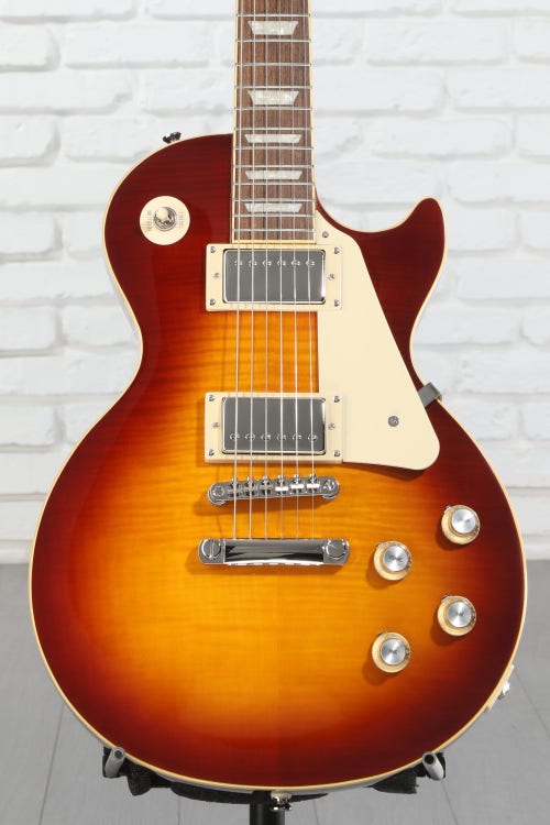 Epiphone Les Paul Standard '60s Figured Top Electric Guitar - Iced Tea Burst