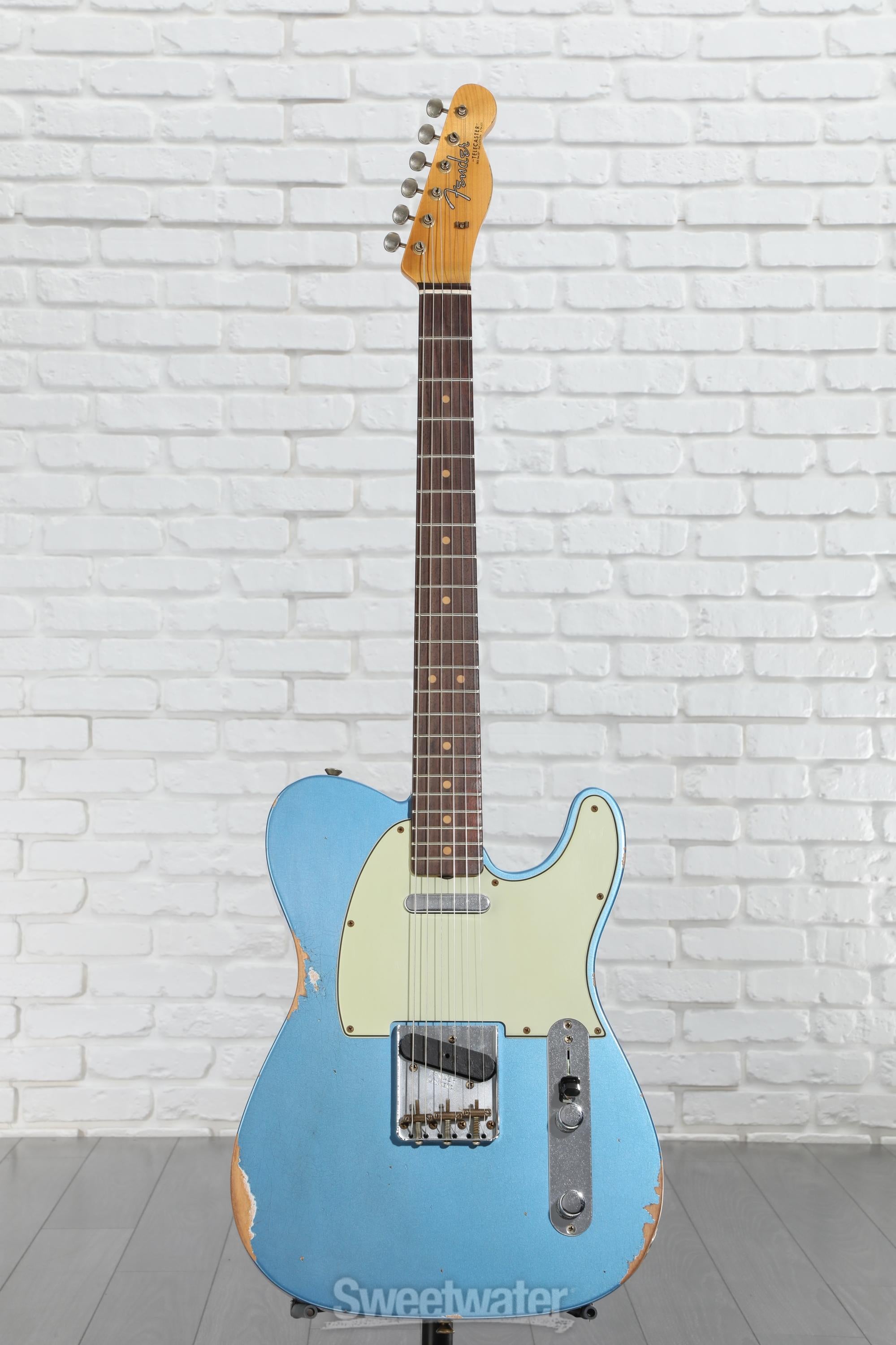 ギター Fender custom shop 1963 Telecaster Relic Fender Custom Shop 1963 Telecaster Relic Electric Guitar - Aged