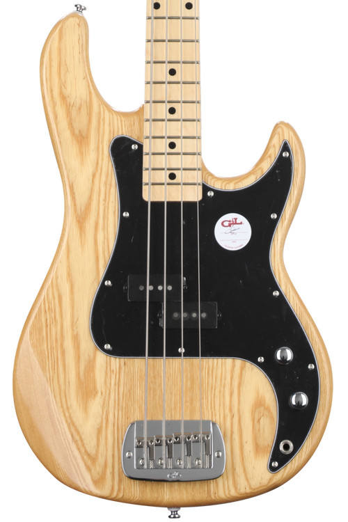 G&L Tribute LB-100 Bass Guitar - Natural | Sweetwater