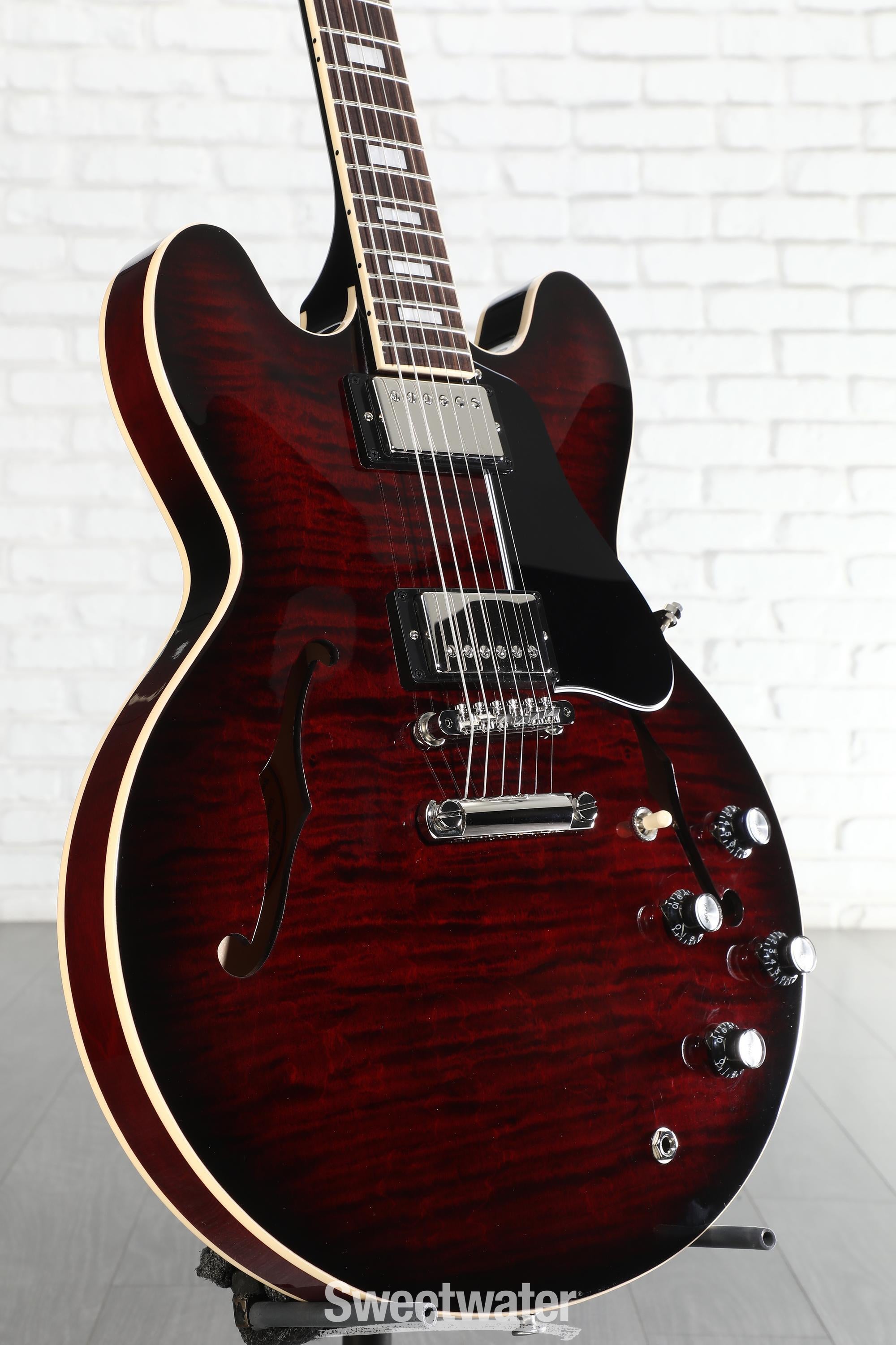 Gibson ES-335 Figured Semi-hollowbody Electric Guitar - Blood Moon