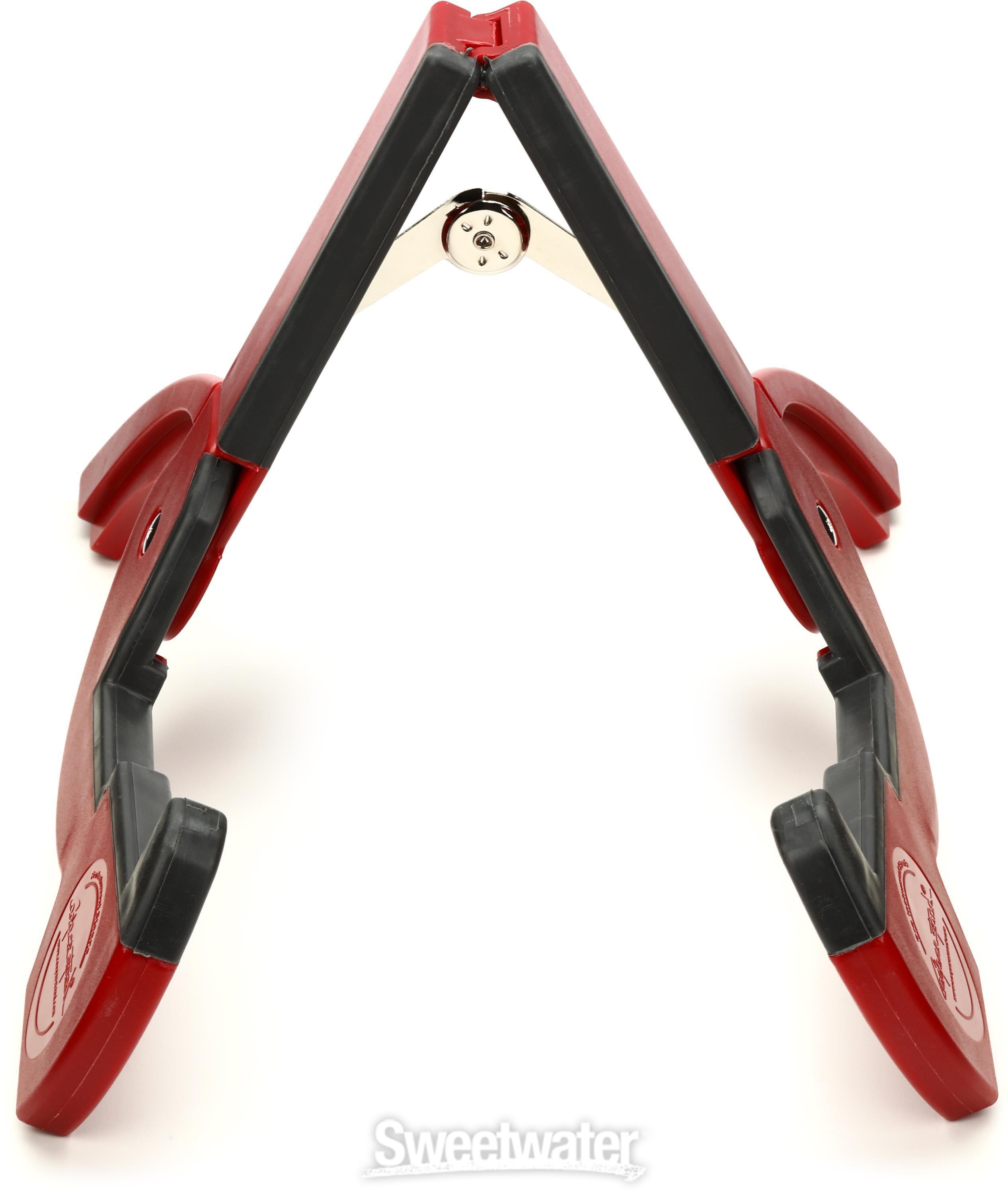 Cooperstand Duro-Pro ABS Composite Folding Guitar Stand - Red