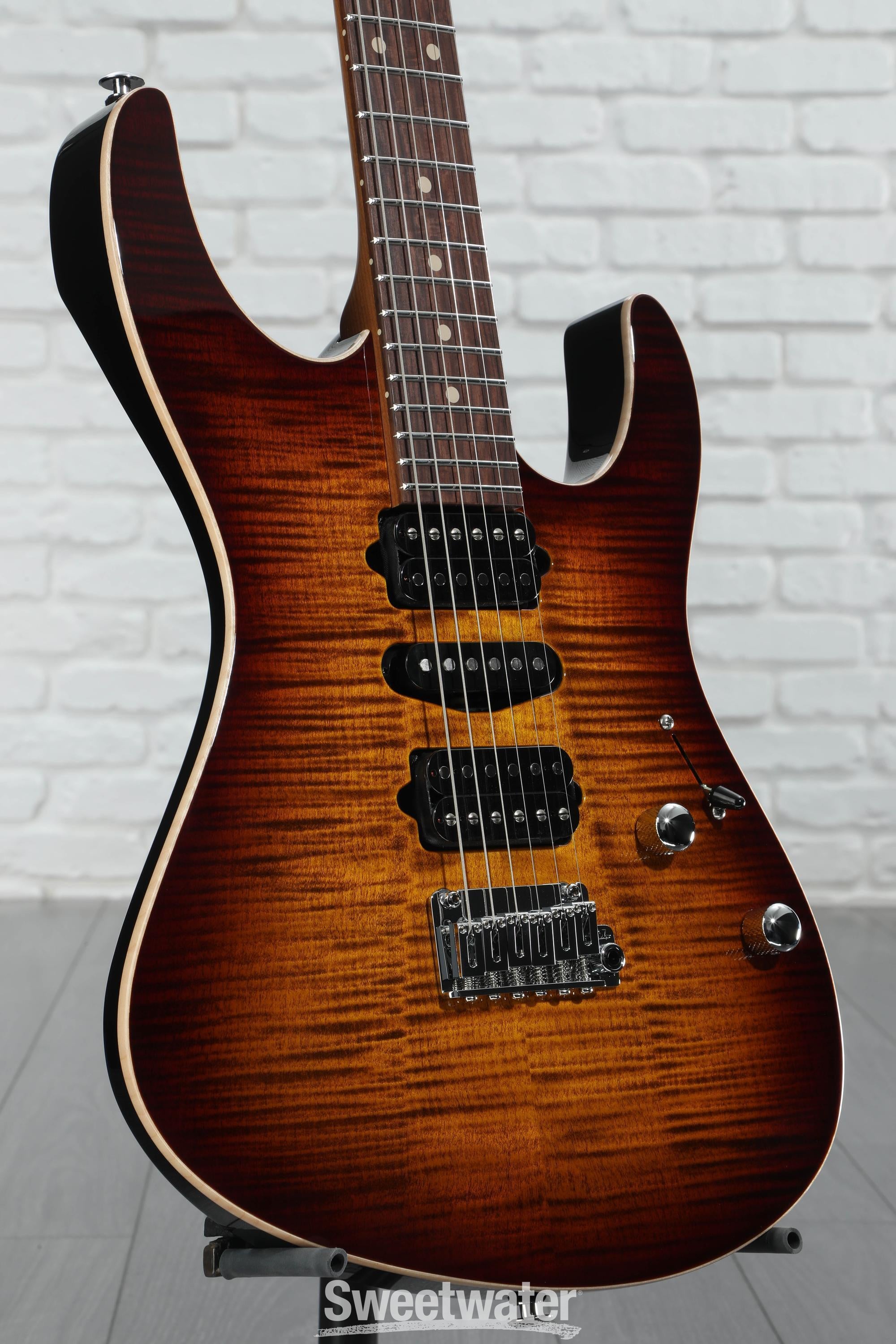 Suhr Modern Plus Electric Guitar - Bengal Burst | Sweetwater