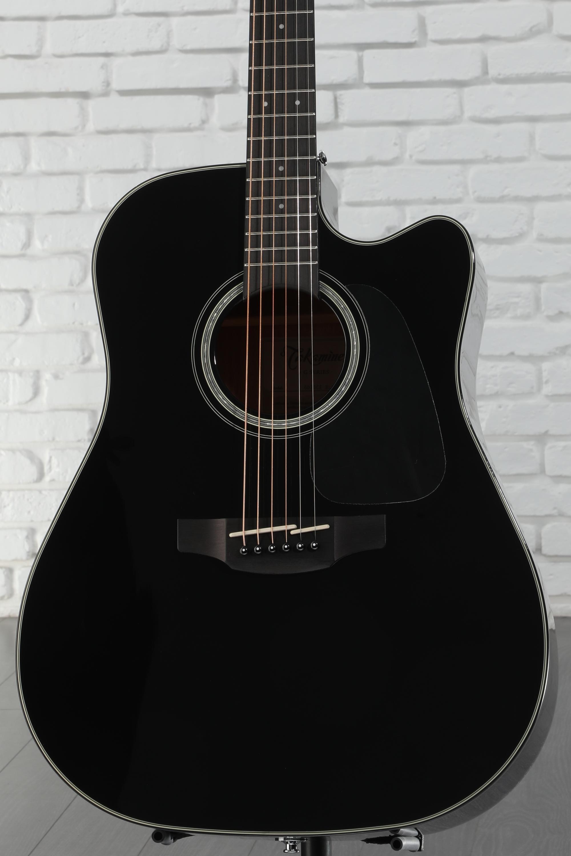 Takamine GD30CE Acoustic-Electric Guitar - Black | Sweetwater
