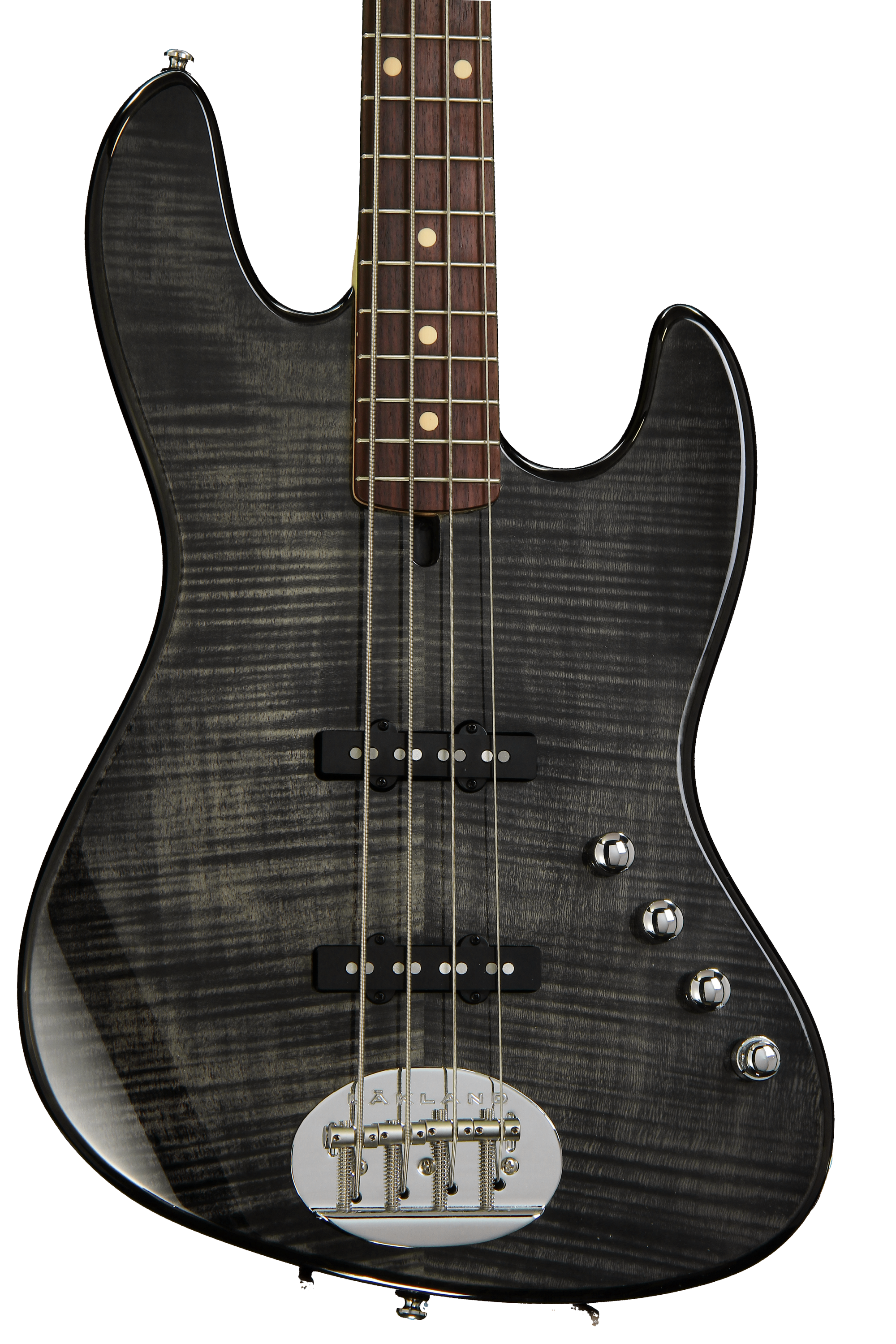 Lakland Skyline 44-AJ - Transparent Charcoal, Rosewood | Sweetwater