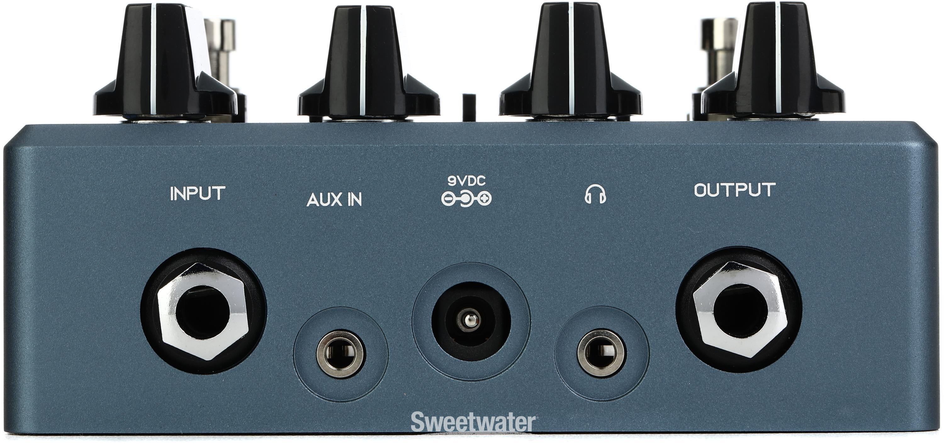 Darkglass Alpha Omega Ultra Dual Bass Preamp/OD Pedal with Aux In |  Sweetwater