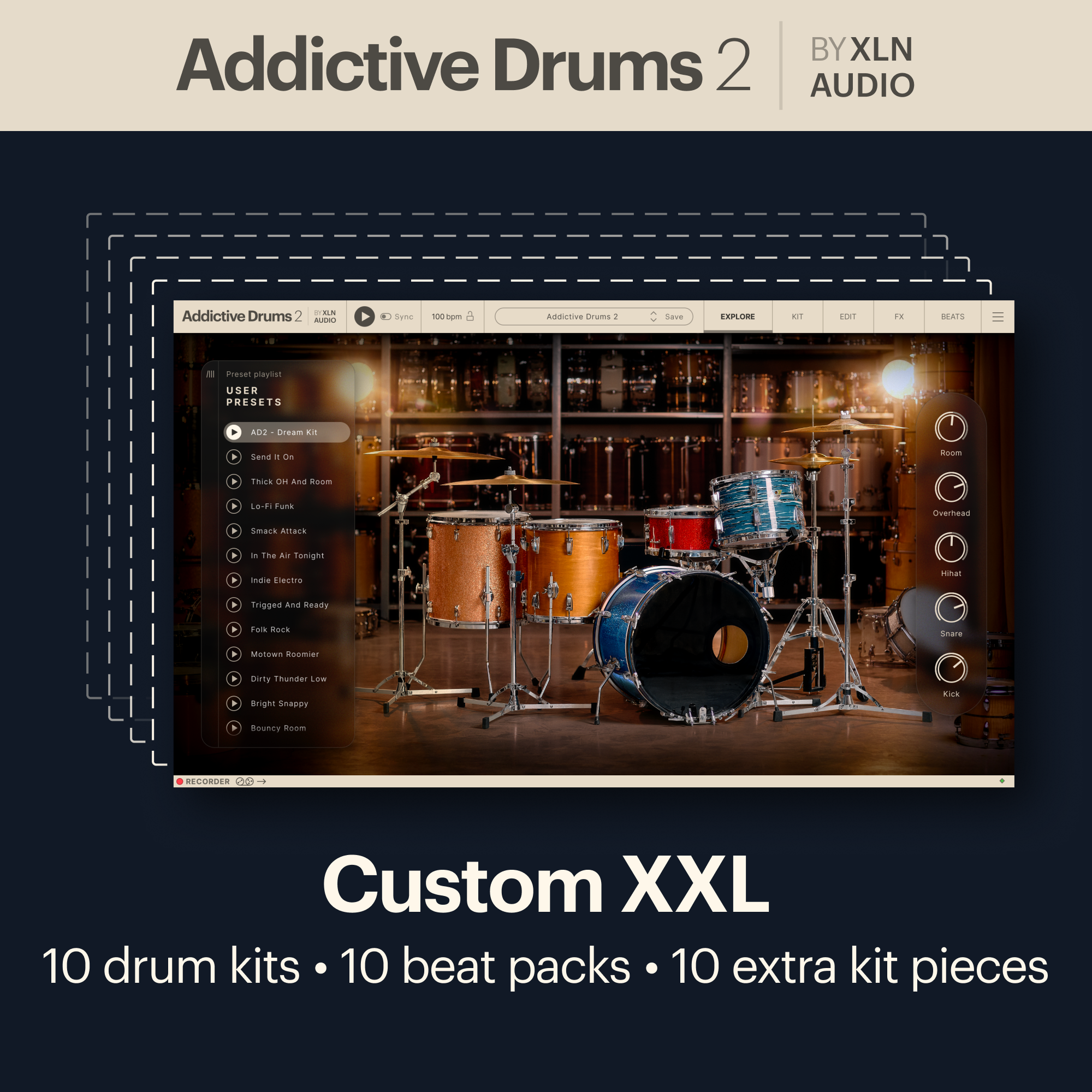 希少品　MIXOSAURUS DTM DRUMS KIT A Mixosaurus Kit A v1.1 - FULL | Sweetwater