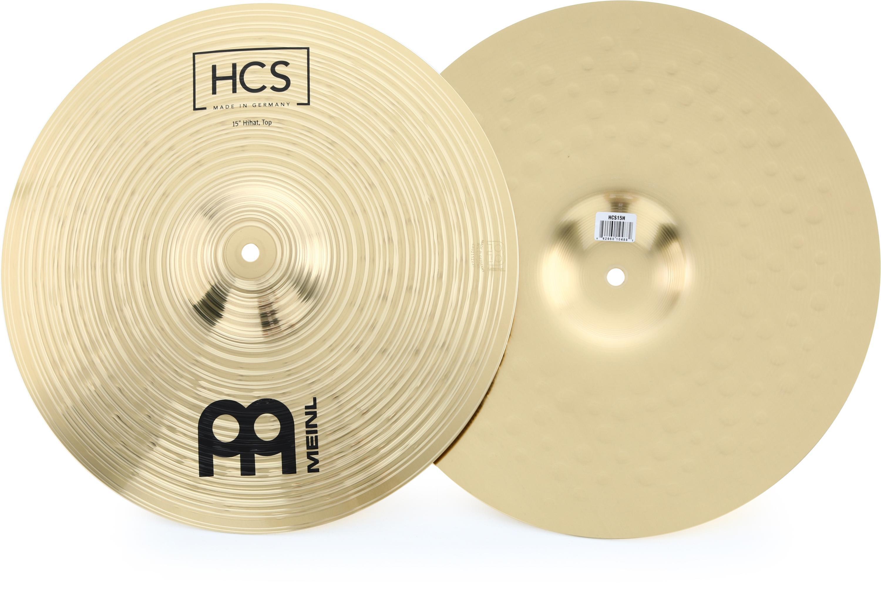 Meinl Cymbals 15-inch HCS Hi-hat Cymbals | Sweetwater