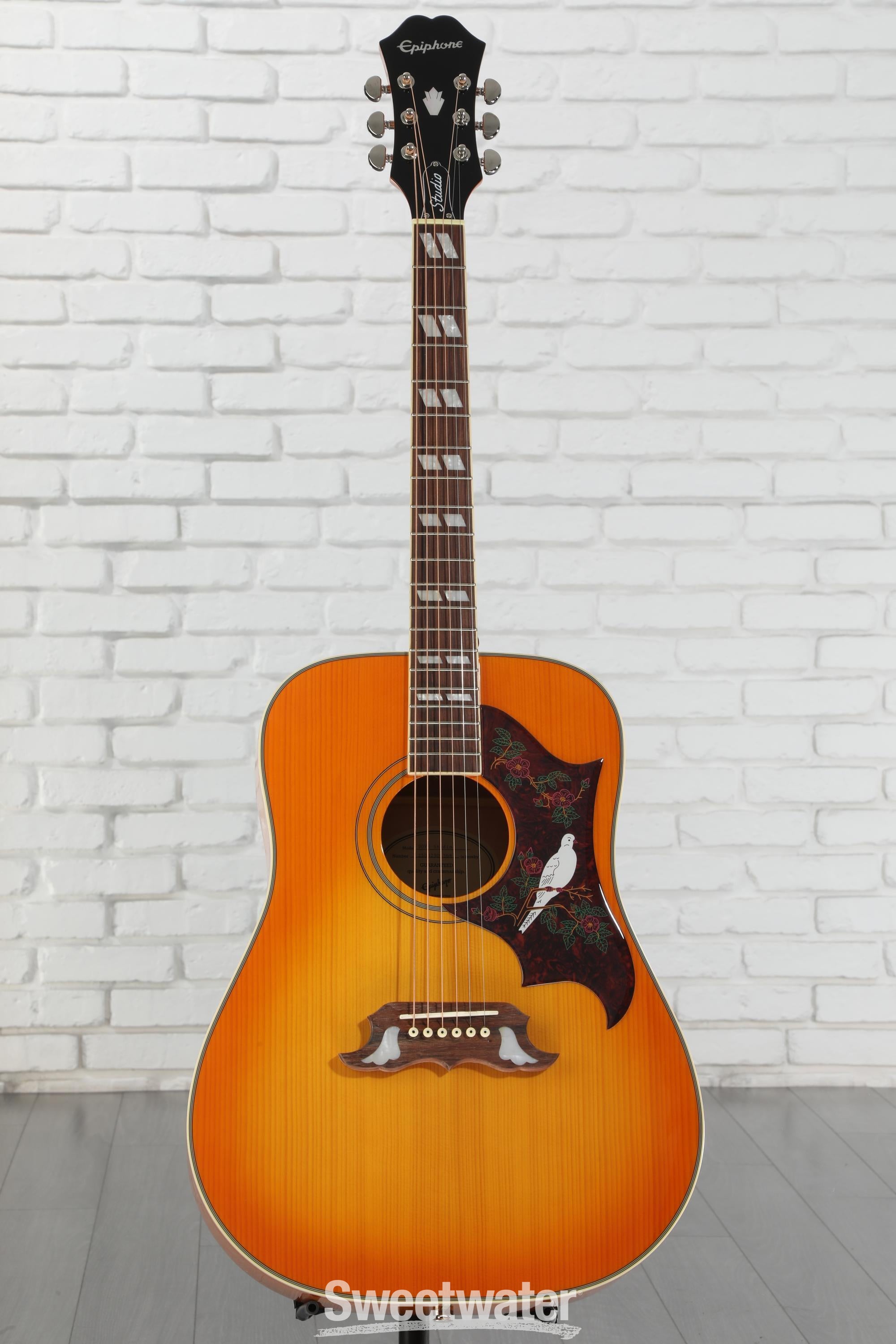 ギター Epiphone DOVE Epiphone USA Frontier Left-handed Acoustic Guitar - Frontier