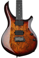 Photo of Sterling By Music Man John Petrucci Signature Majesty MAJ200XSM Electric Guitar - Blood Orange Burst