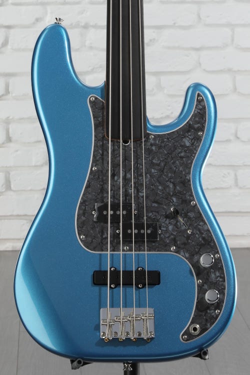 Fender Tony Franklin Fretless Precision Bass - Lake Placid Blue