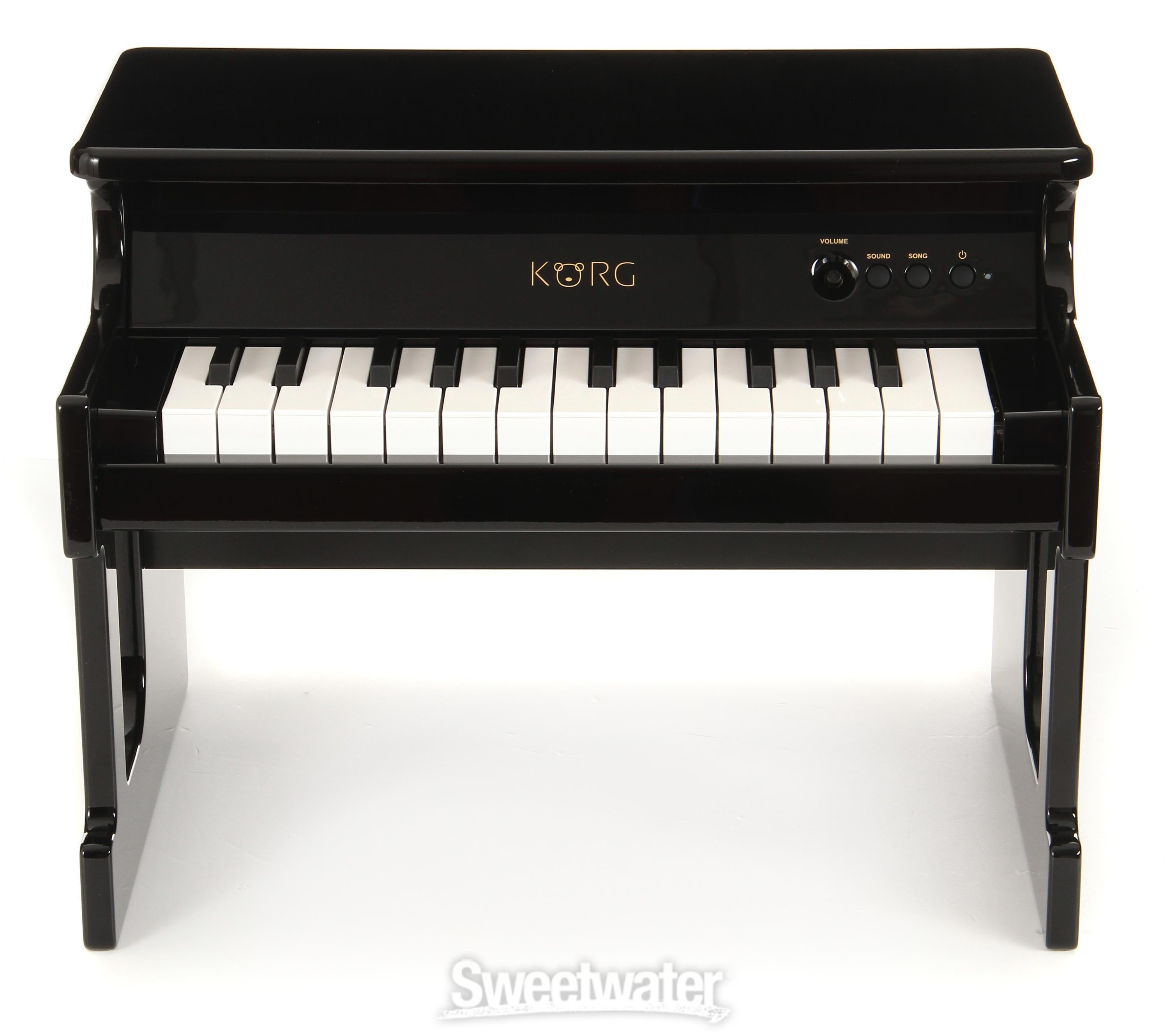 Korg tinyPiano Digital Toy Piano - Black | Sweetwater