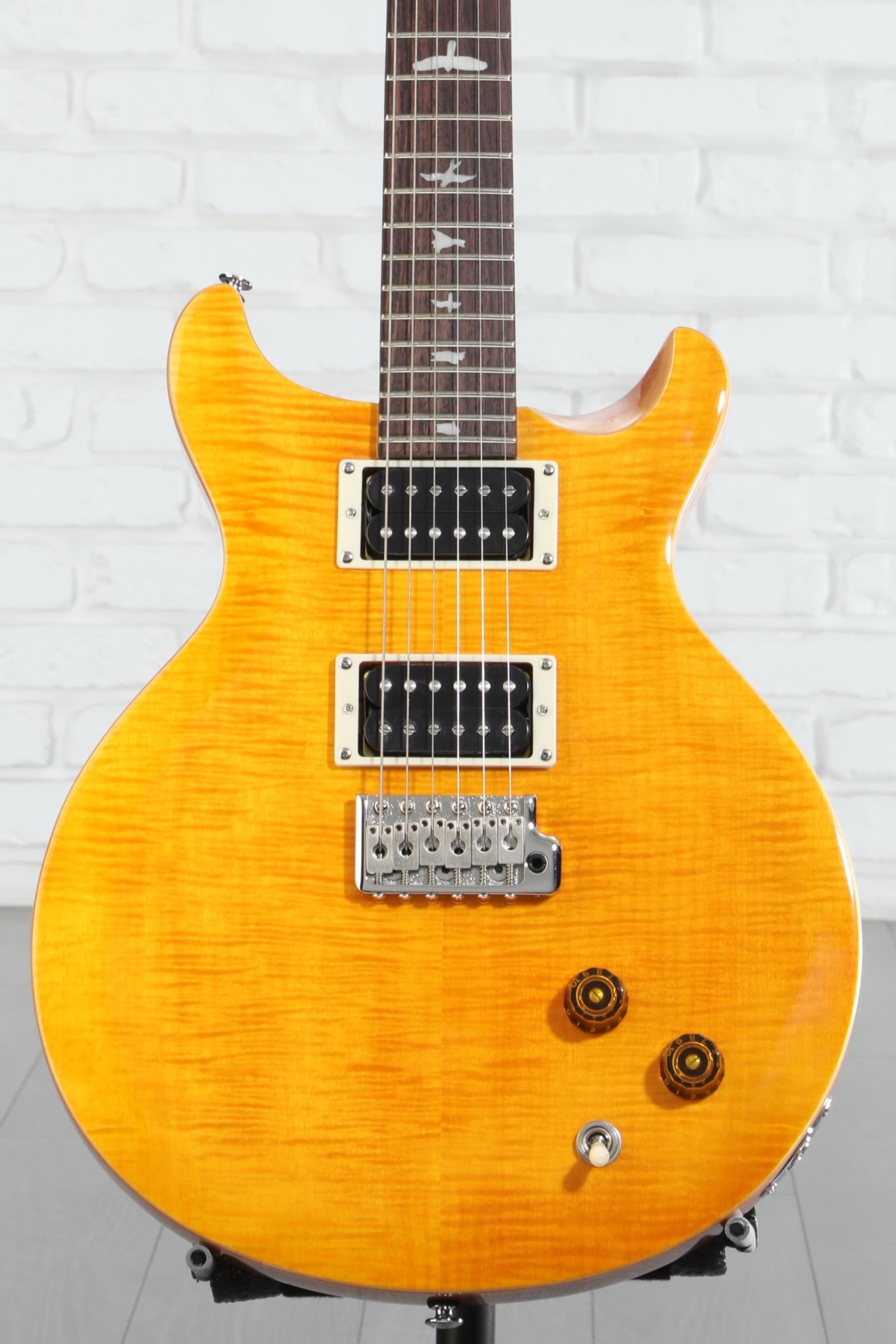 ギター Paul Reed Smith (PRS) SE SANTANA Yellow PRS SE Santana Electric Guitar - Santana Yellow | Sweetwater