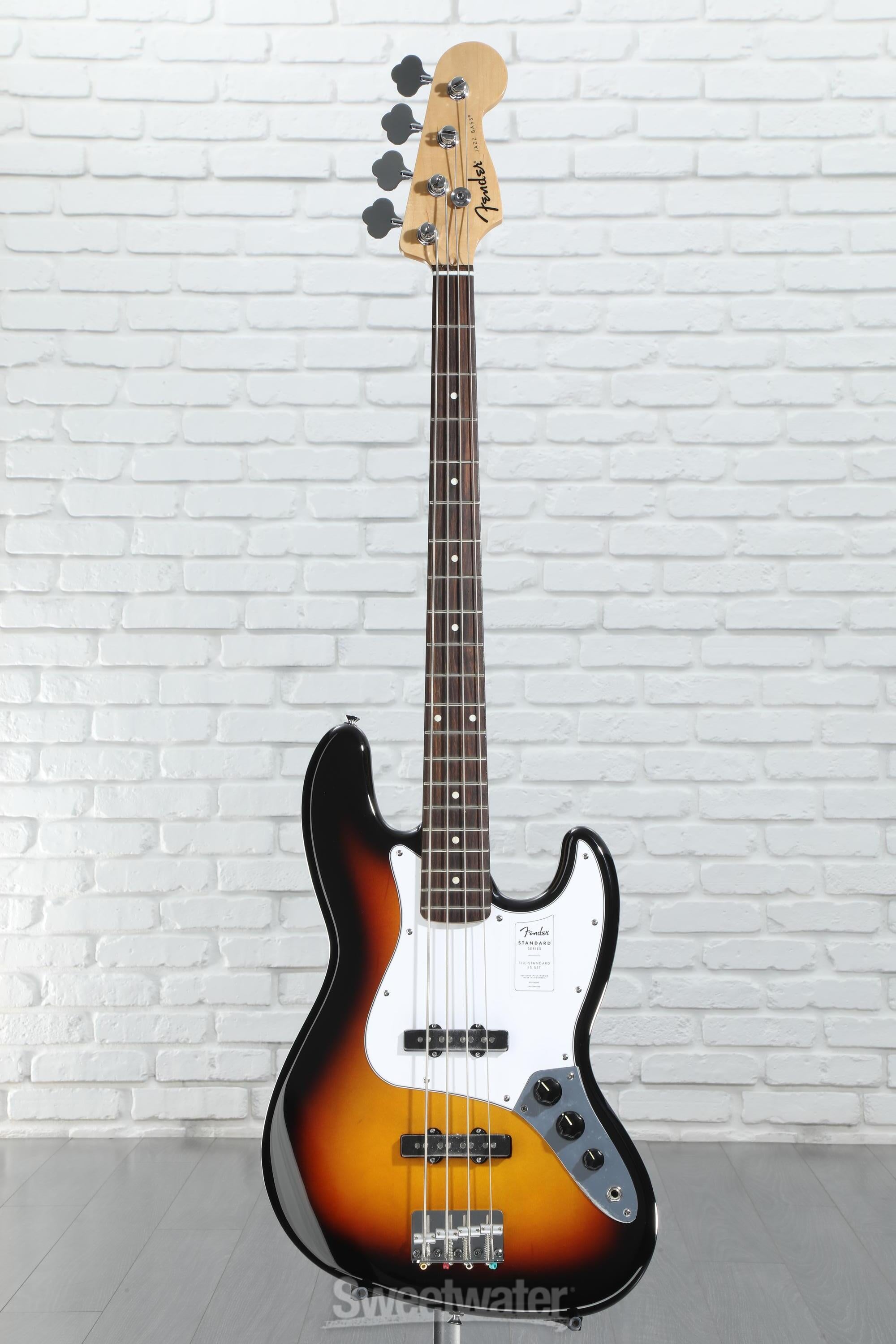 Fender Standard Jazz Bass - 3-color Sunburst, Laurel Fingerboard