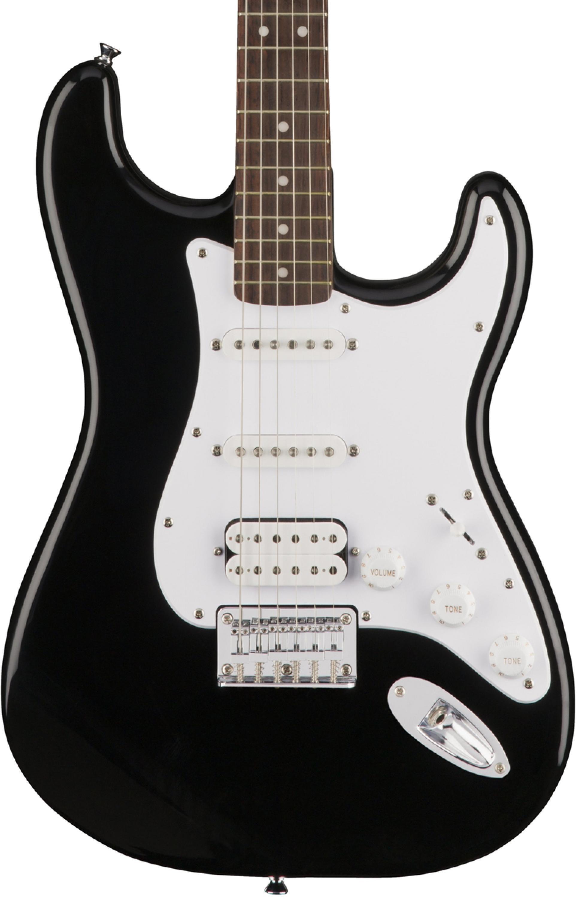 Squier Bullet Strat HSS HT - Black with Rosewood Fingerboard