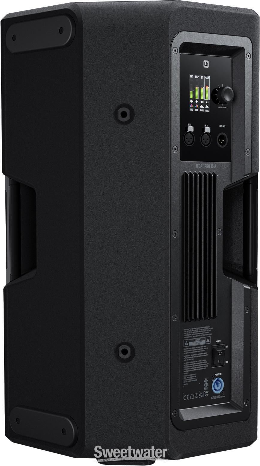 LD Systems Icoa Pro 15 A 3000-watt 15-inch Powered Coaxial Speaker