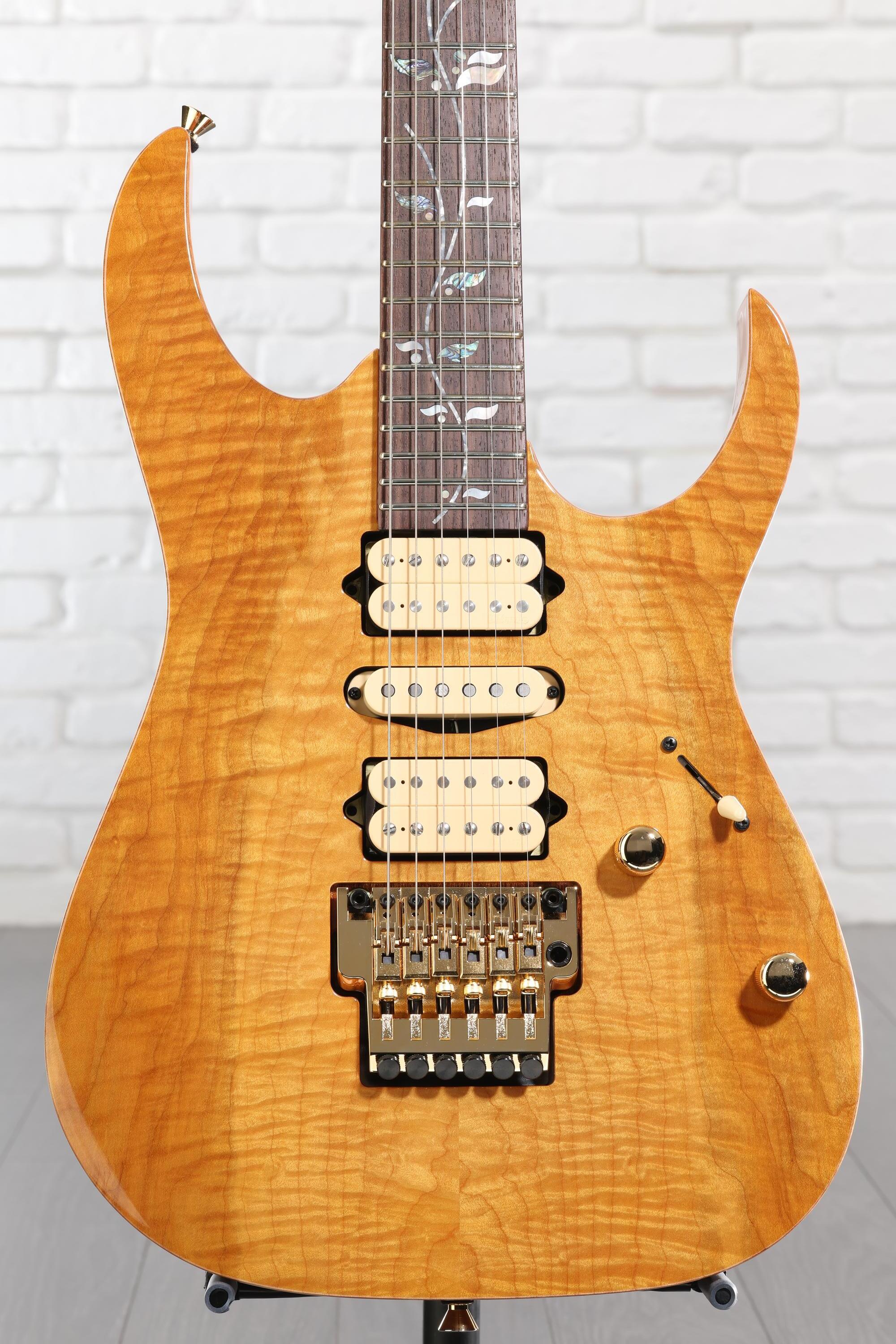 Ibanez J Custom RG8570 Electric Guitar - Natural, Rosewood
