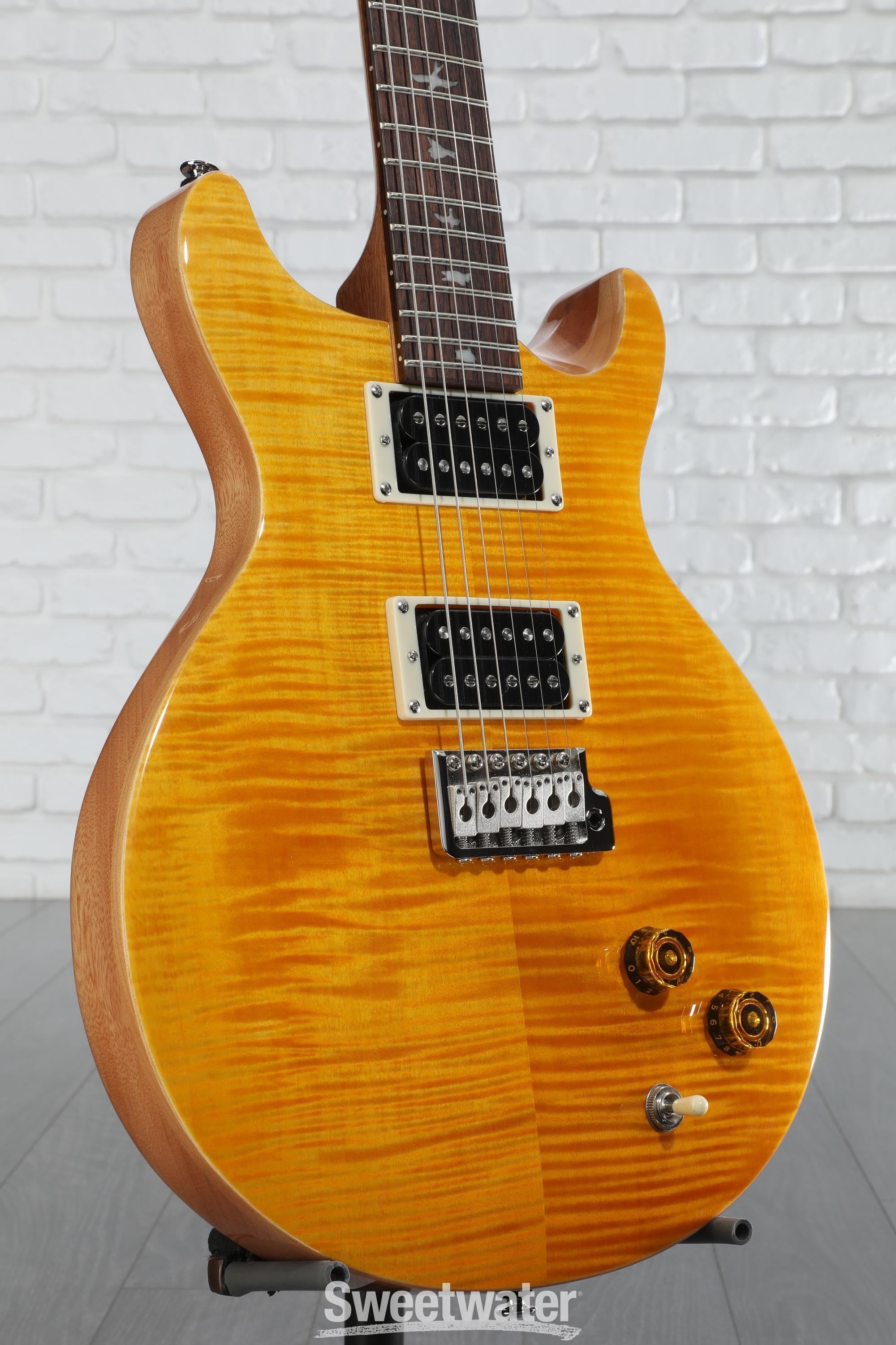 PRS SE Santana Orange (2011) - Guitar Compare