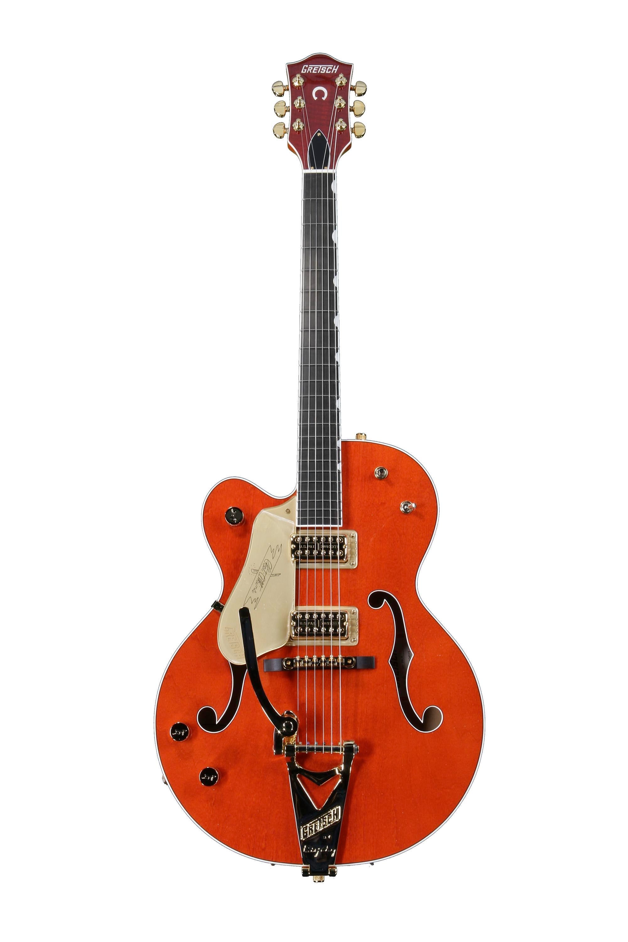 Gretsch G6120 Chet Atkins Left Handed - Orange Stain Left Handed