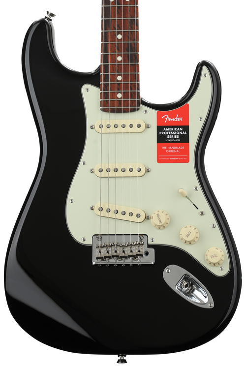 Fender american professional stratocaster black outlet rosewood